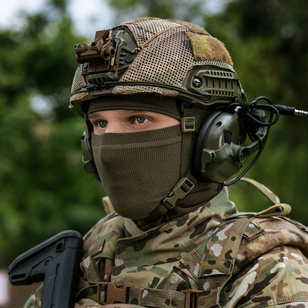 M-Tac шапка-підшоломник Gen.II мікрофліс ріп-стоп Dark Olive