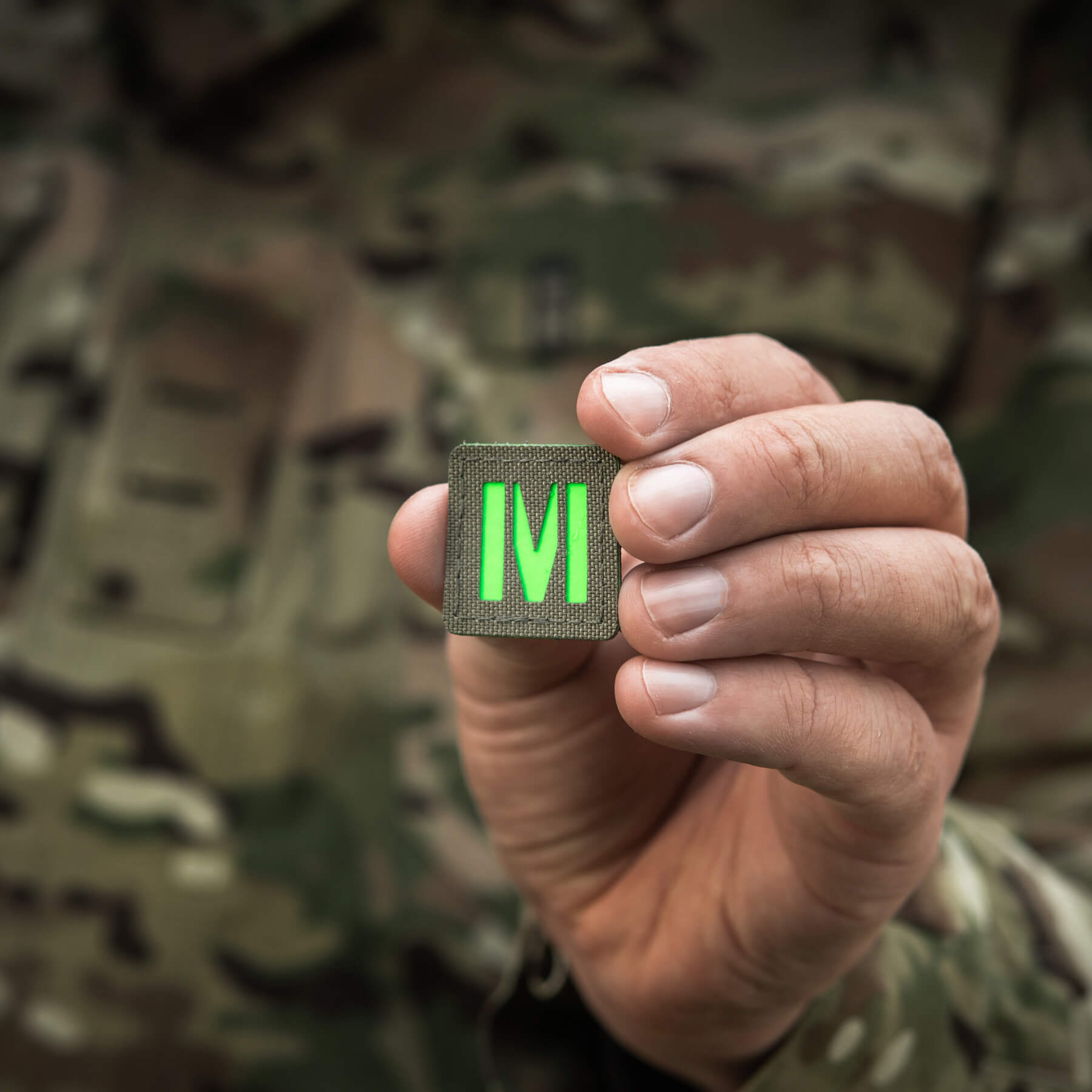 M-Tac нашивка MARCH Ranger Green/Green/GID