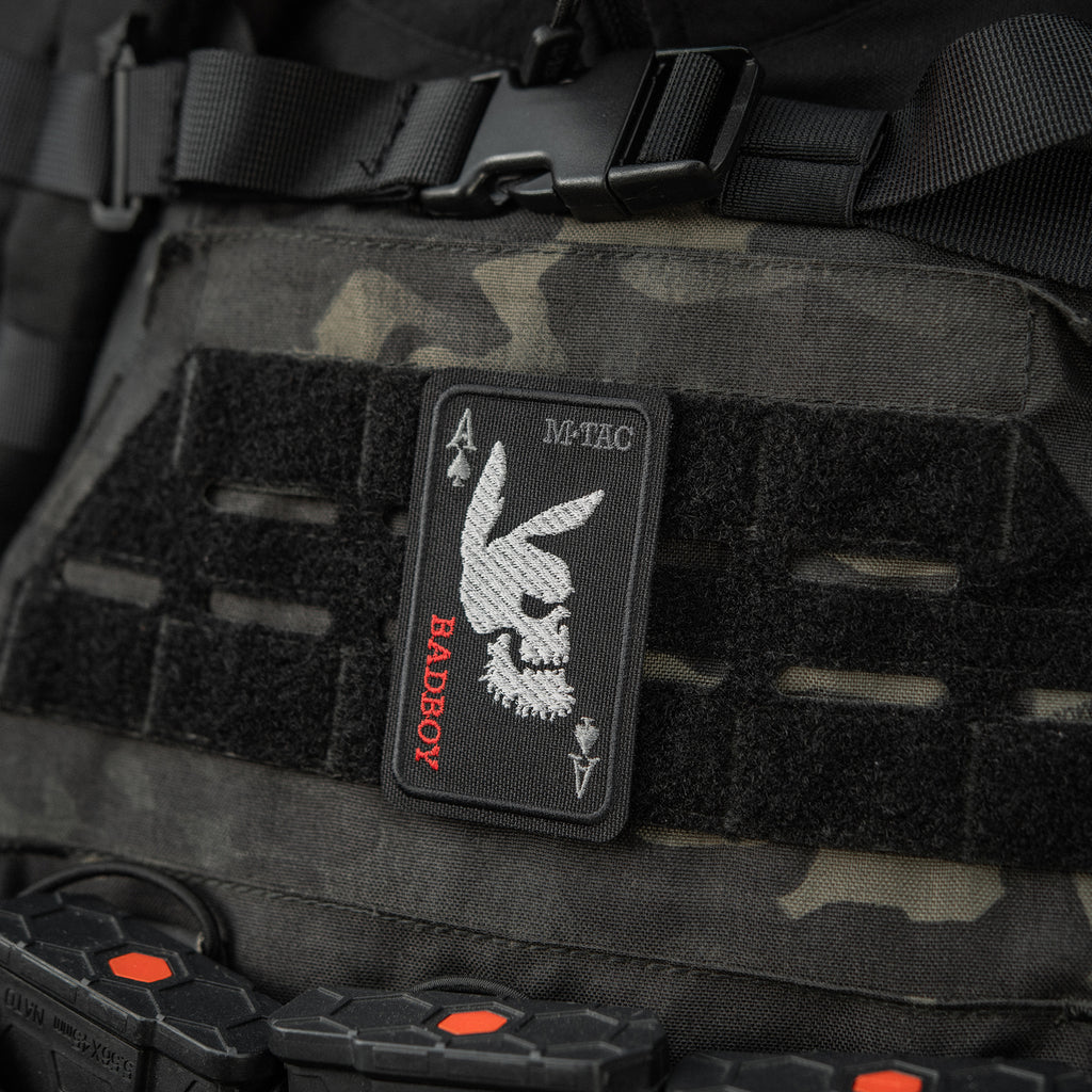 M-Tac нашивка Bad Boy (вишивка) Black