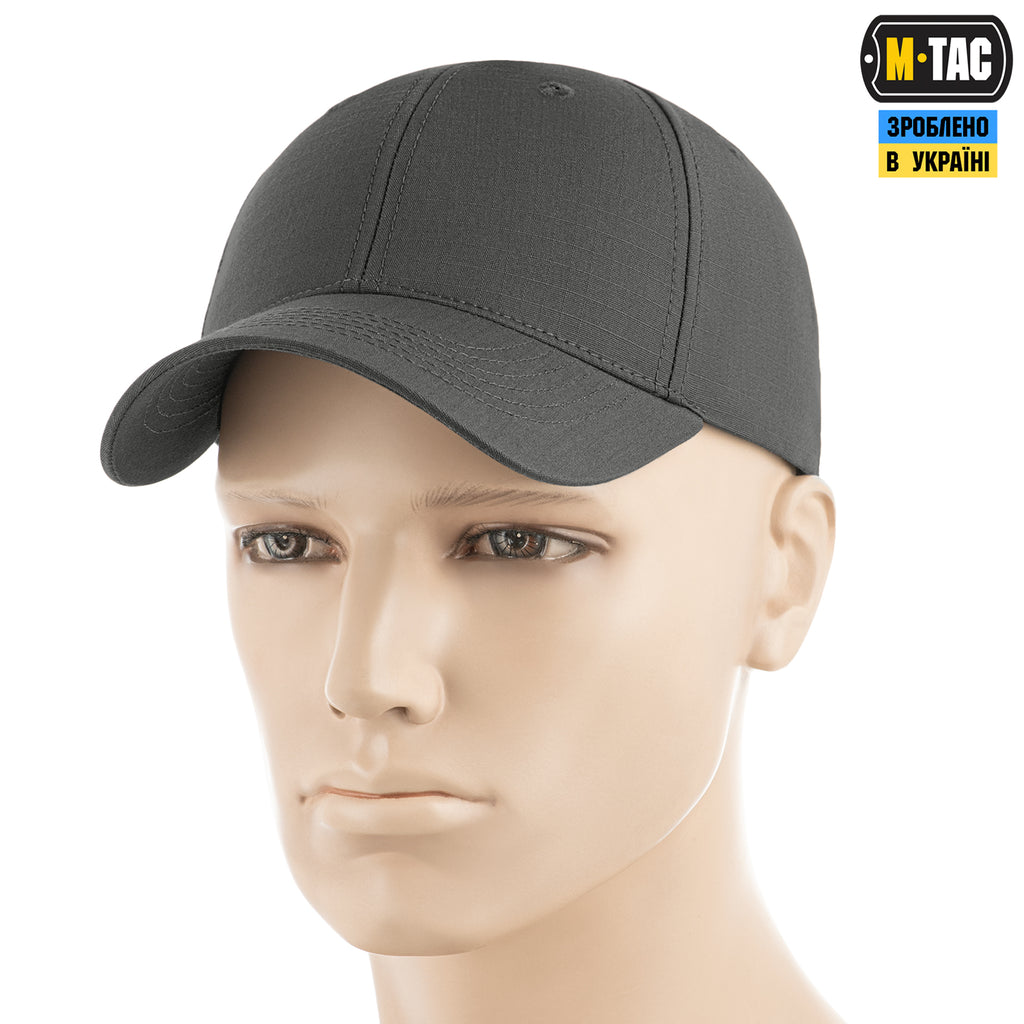 M-Tac бейсболка Elite Flex ріп-стоп Wolf Grey