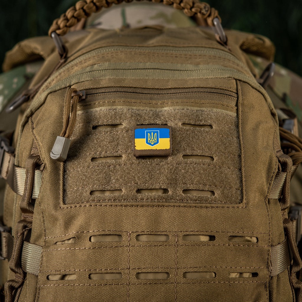M-Tac MOLLE Patch Прапор України з гербом Full Color/Coyote