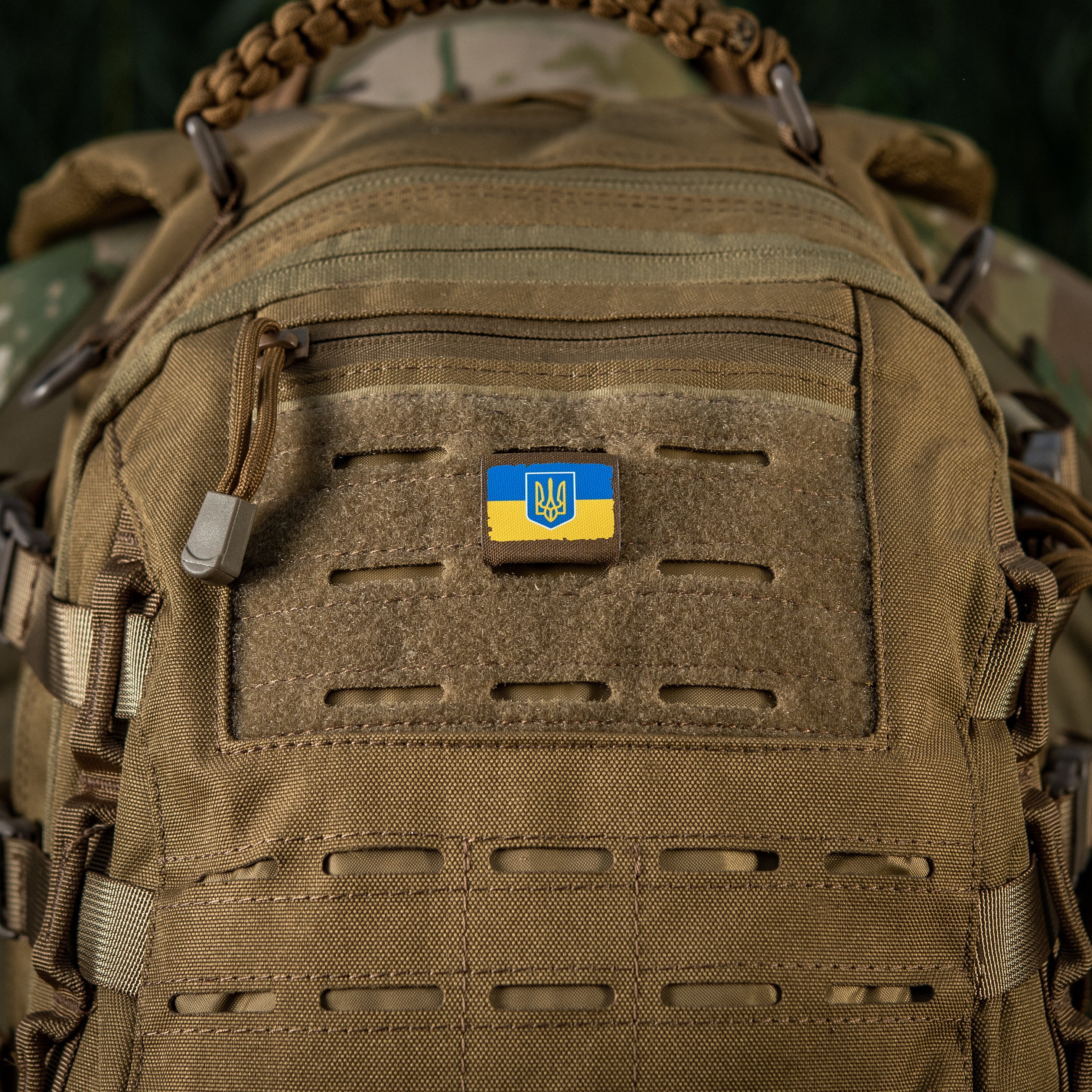 M-Tac MOLLE Patch Прапор України з гербом Full Color/Coyote