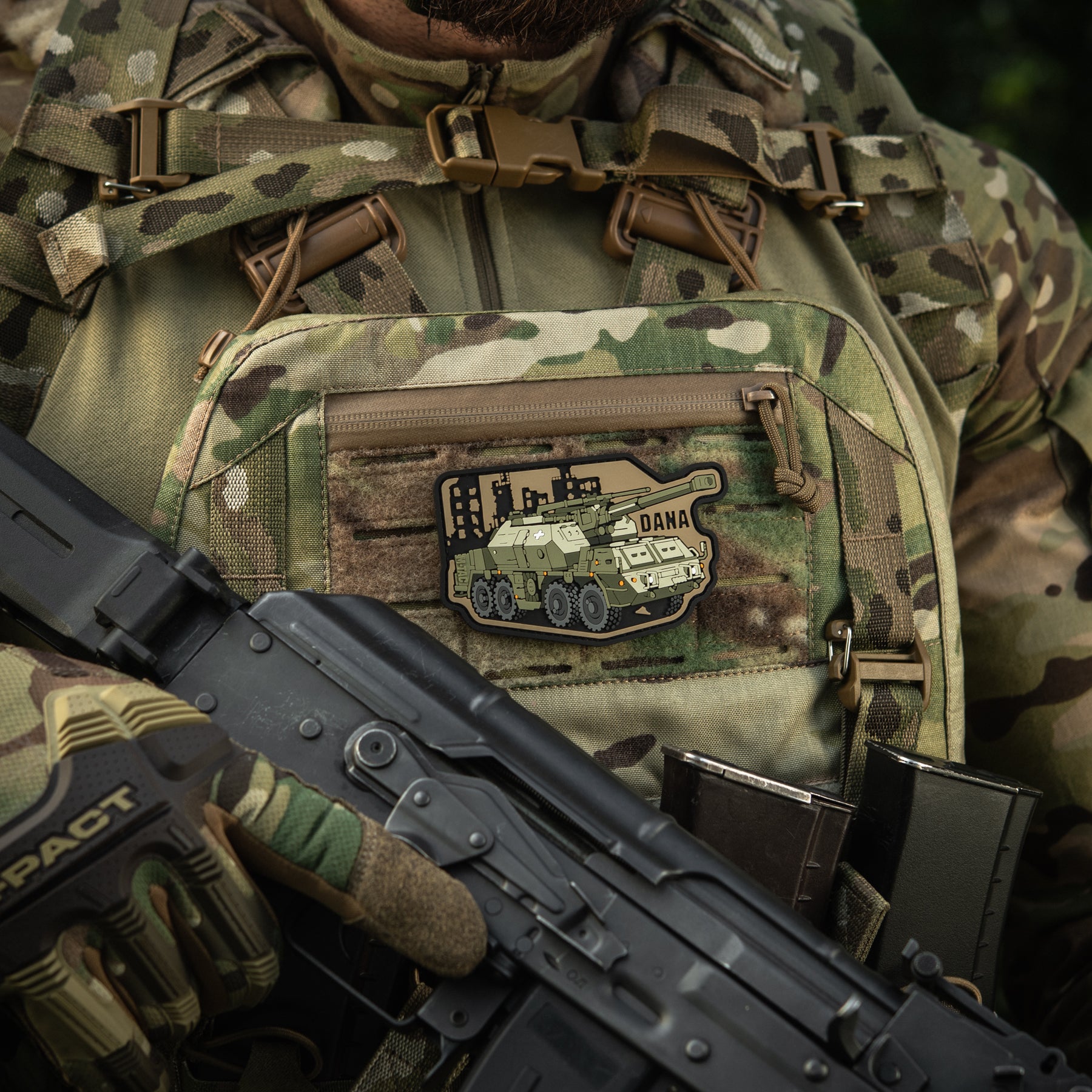 M-Tac нашивка Dana (PVC)