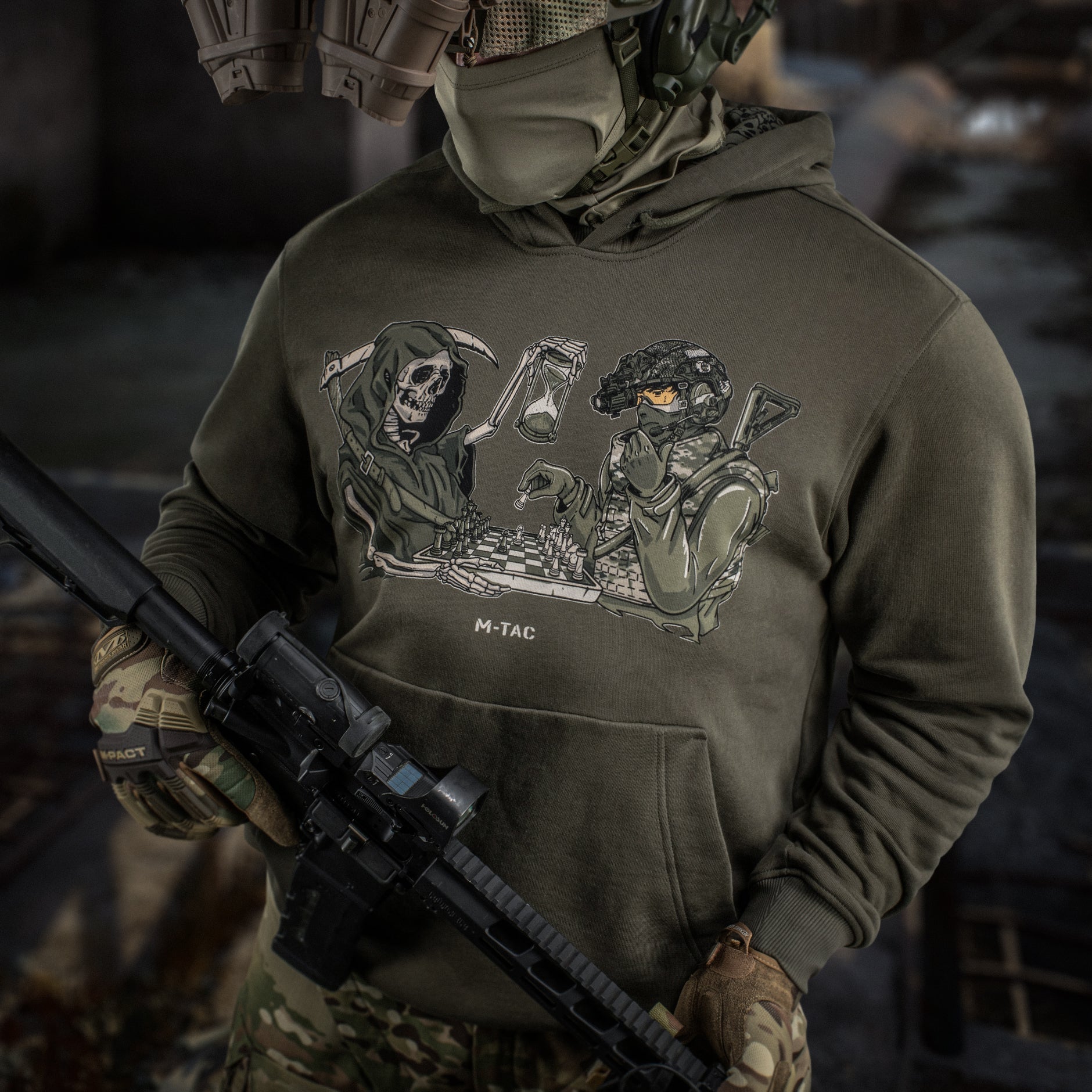 M-Tac кофта Hoodie Time Ranger Green