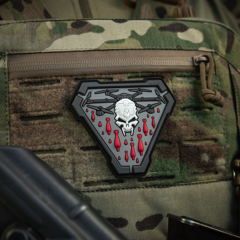 M-Tac нашивка Vampir PVC Black/Grey
