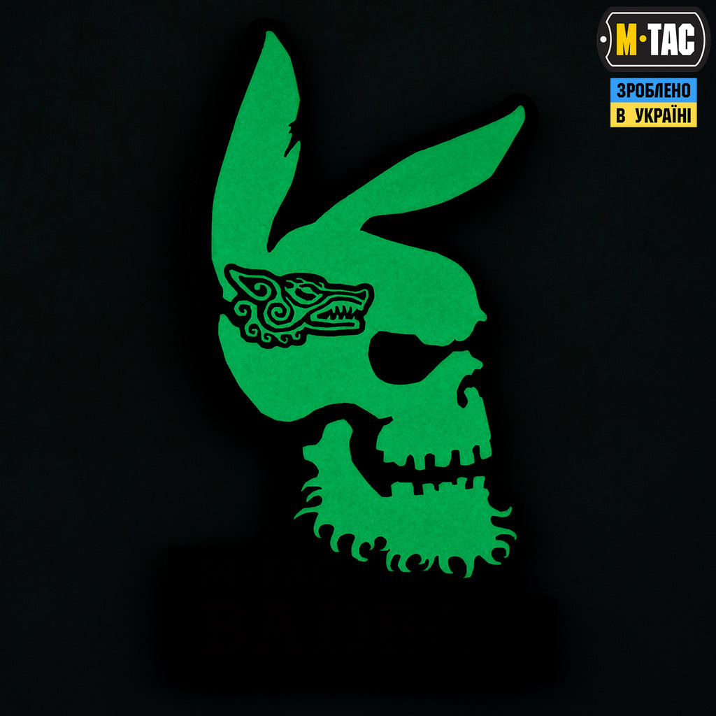 M-Tac нашивка Bad Boy (tattoo) Black/GID