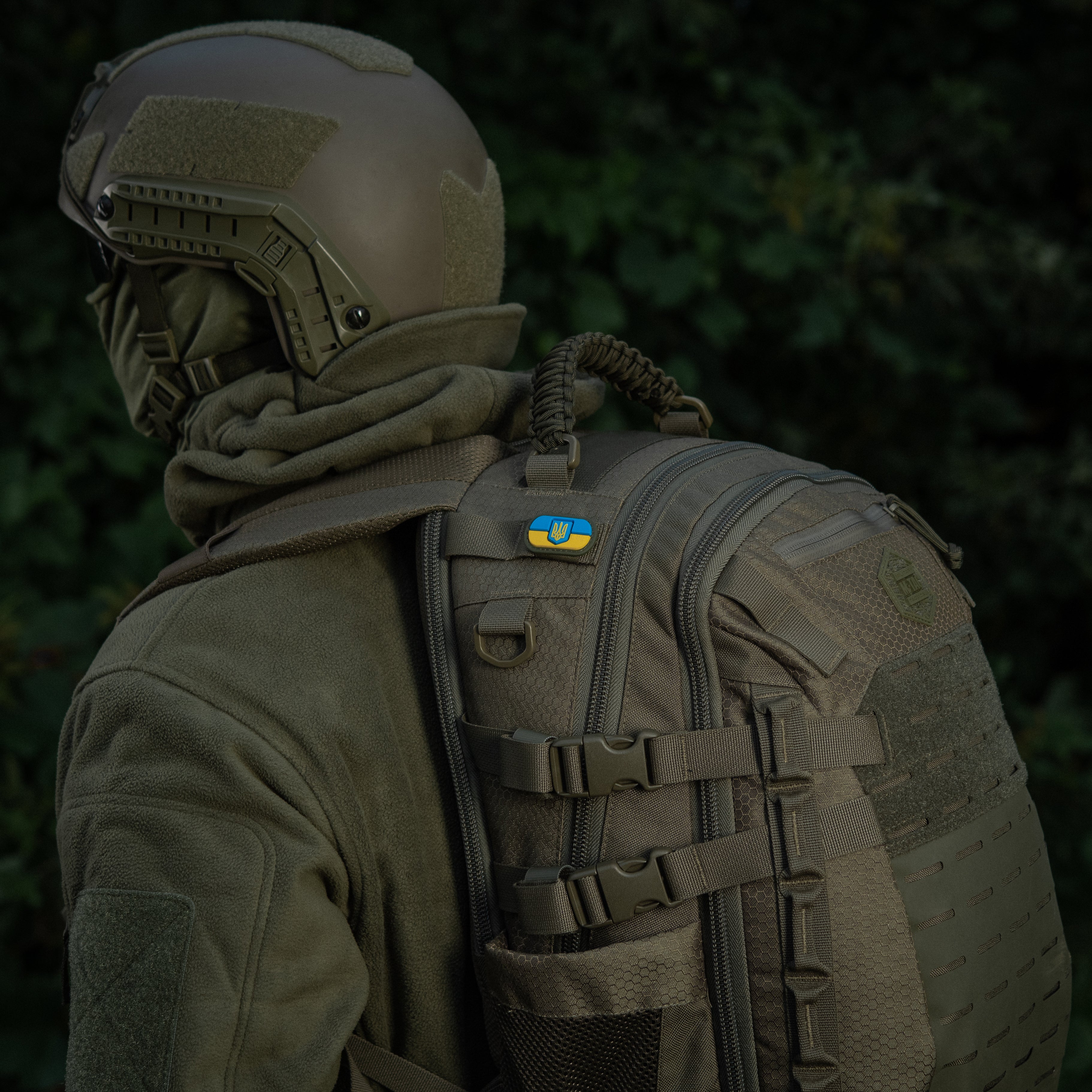 M-Tac MOLLE Patch Прапор України з гербом PVC Full Color/Ranger Green