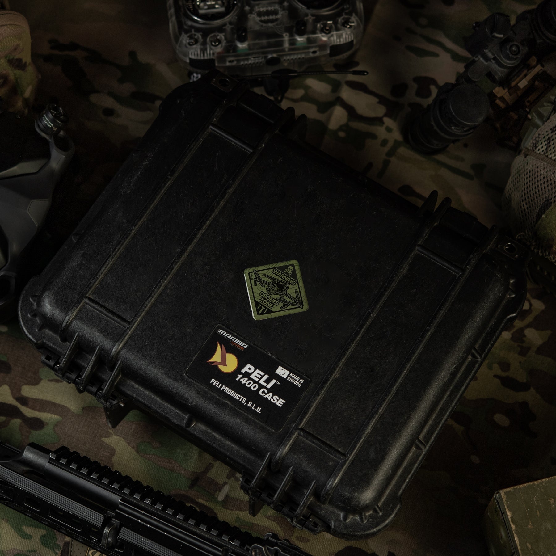 M-Tac наклейка обємна Drones Zone Olive