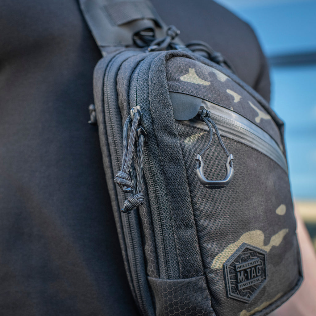 M-Tac сумка Sling Pistol Bag Elite Hex Multicam Black/Black