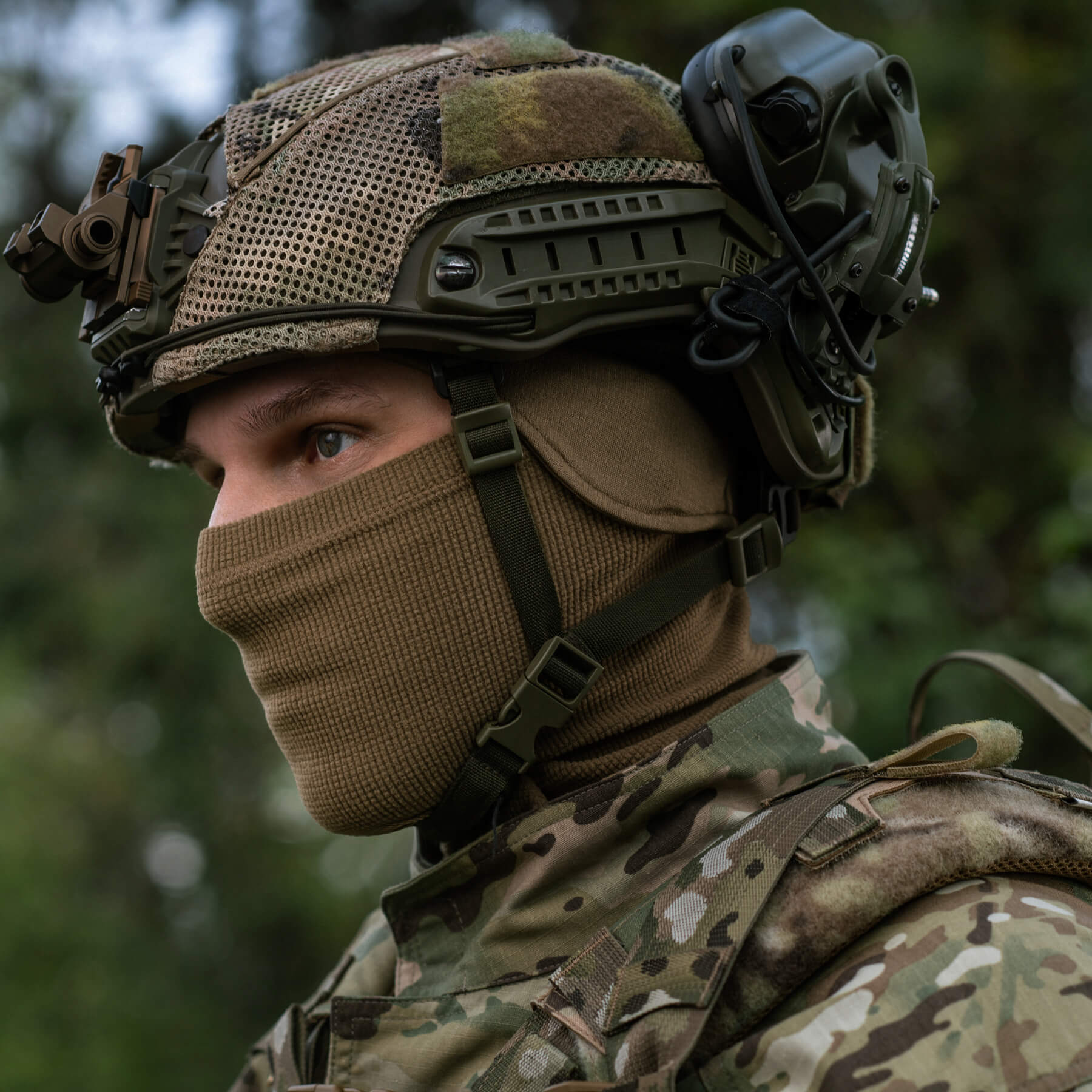 M-Tac шапка-підшоломник Gen.II мікрофліс ріп-стоп Tan