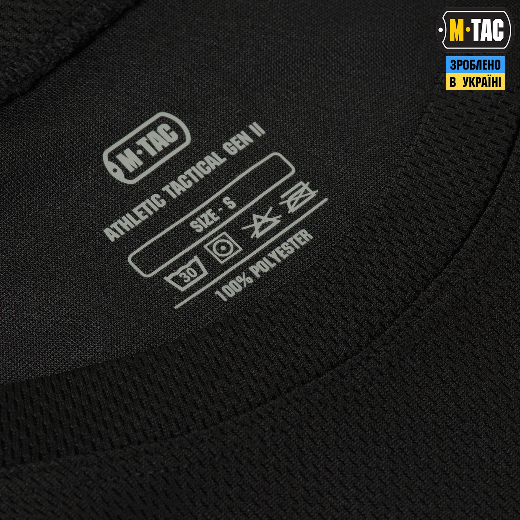 M-Tac футболка потовідвідна Athletic Tactical Gen.2 Black
