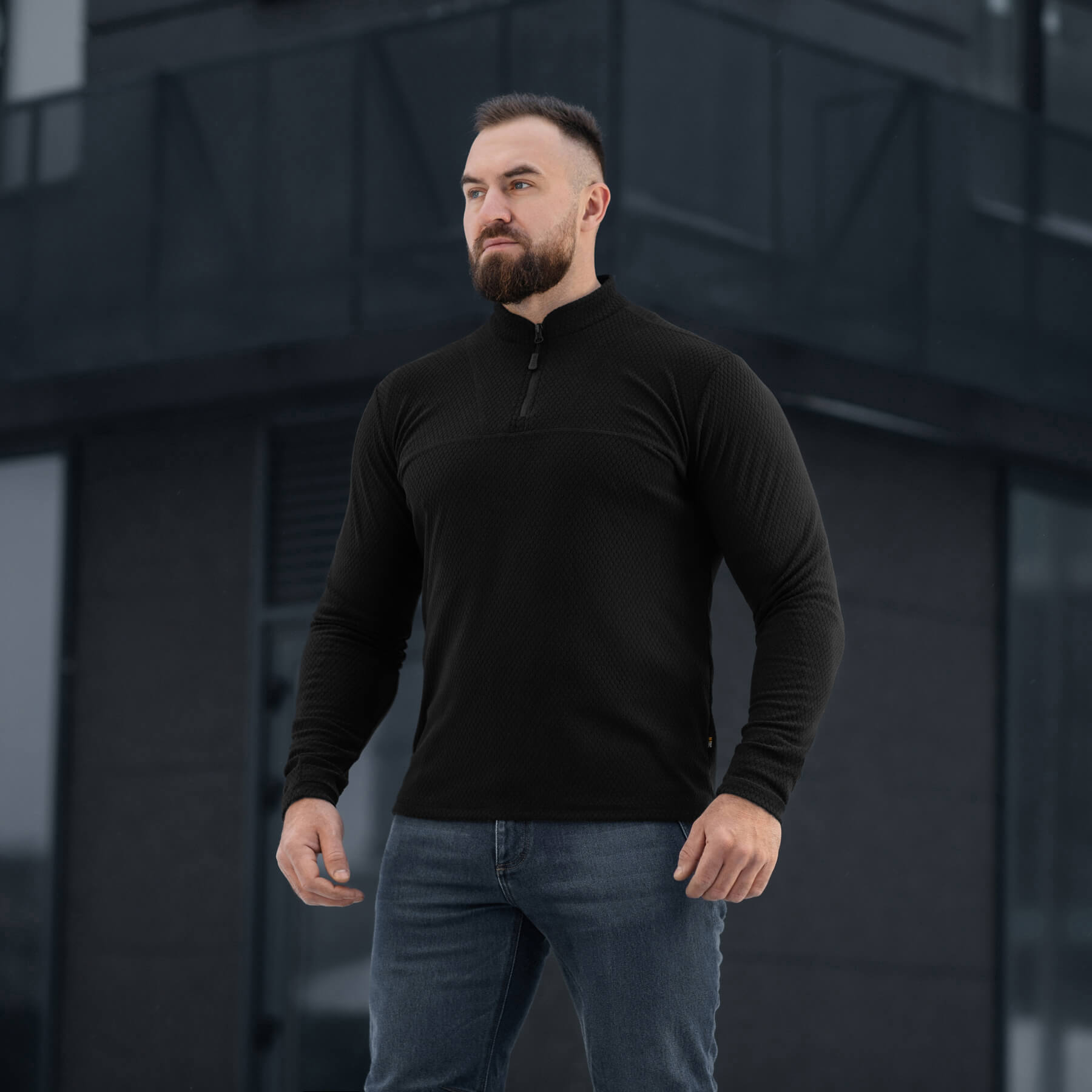 M-Tac термосорочка фліс Delta Level 2 Hex Black
