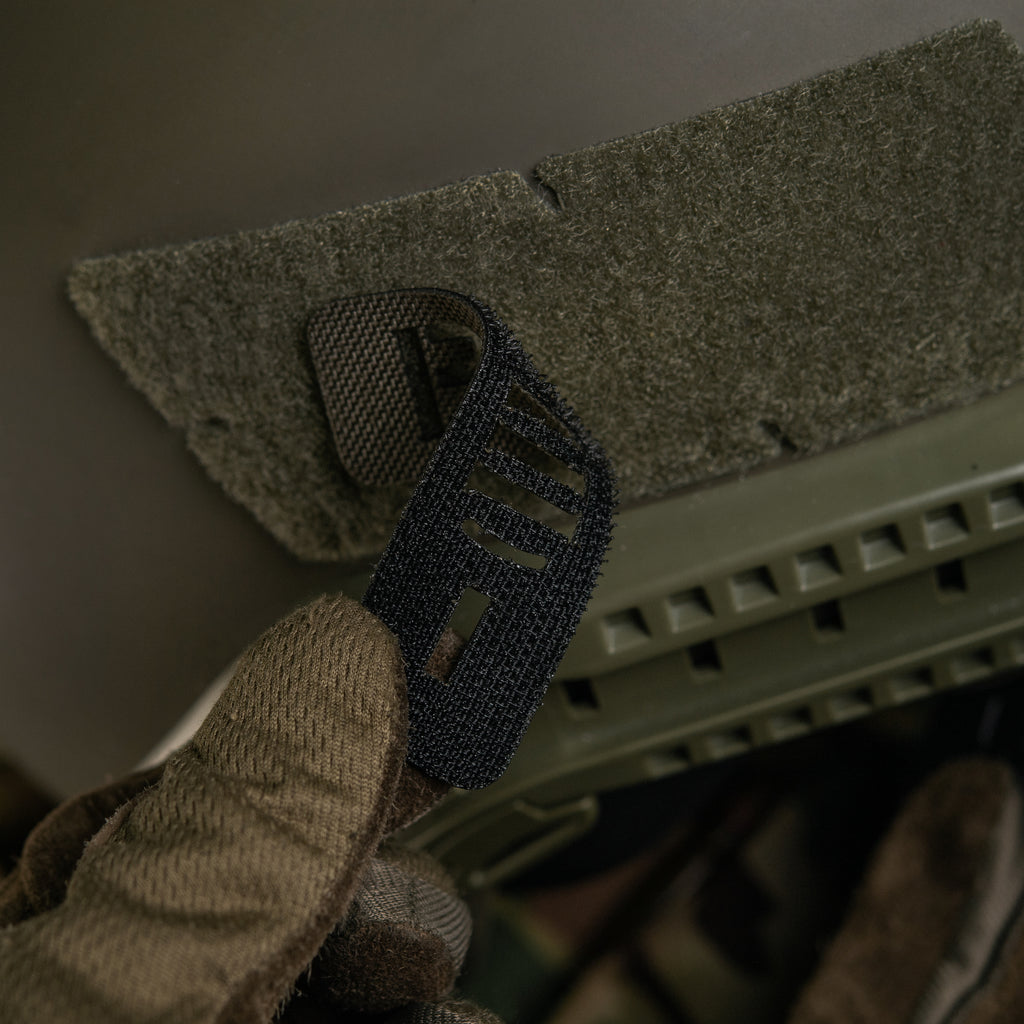 M-Tac нашивка група крові B (III) - наскрізна Laser Cut 25х80 Ranger Green