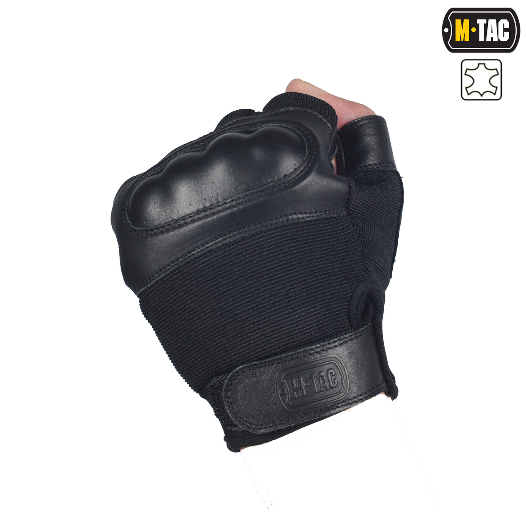 M-Tac рукавички безпалі Assault Tactical Mk.4 Black