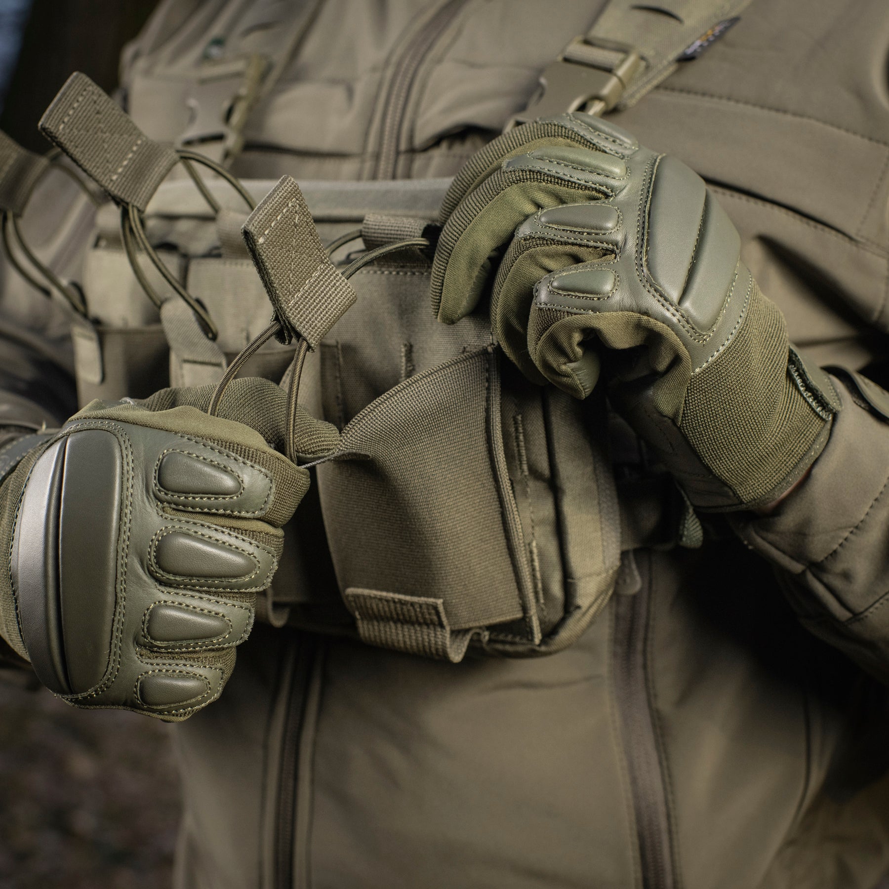 M-Tac підсумок еластичний на 1 магазин Elite Ranger Green
