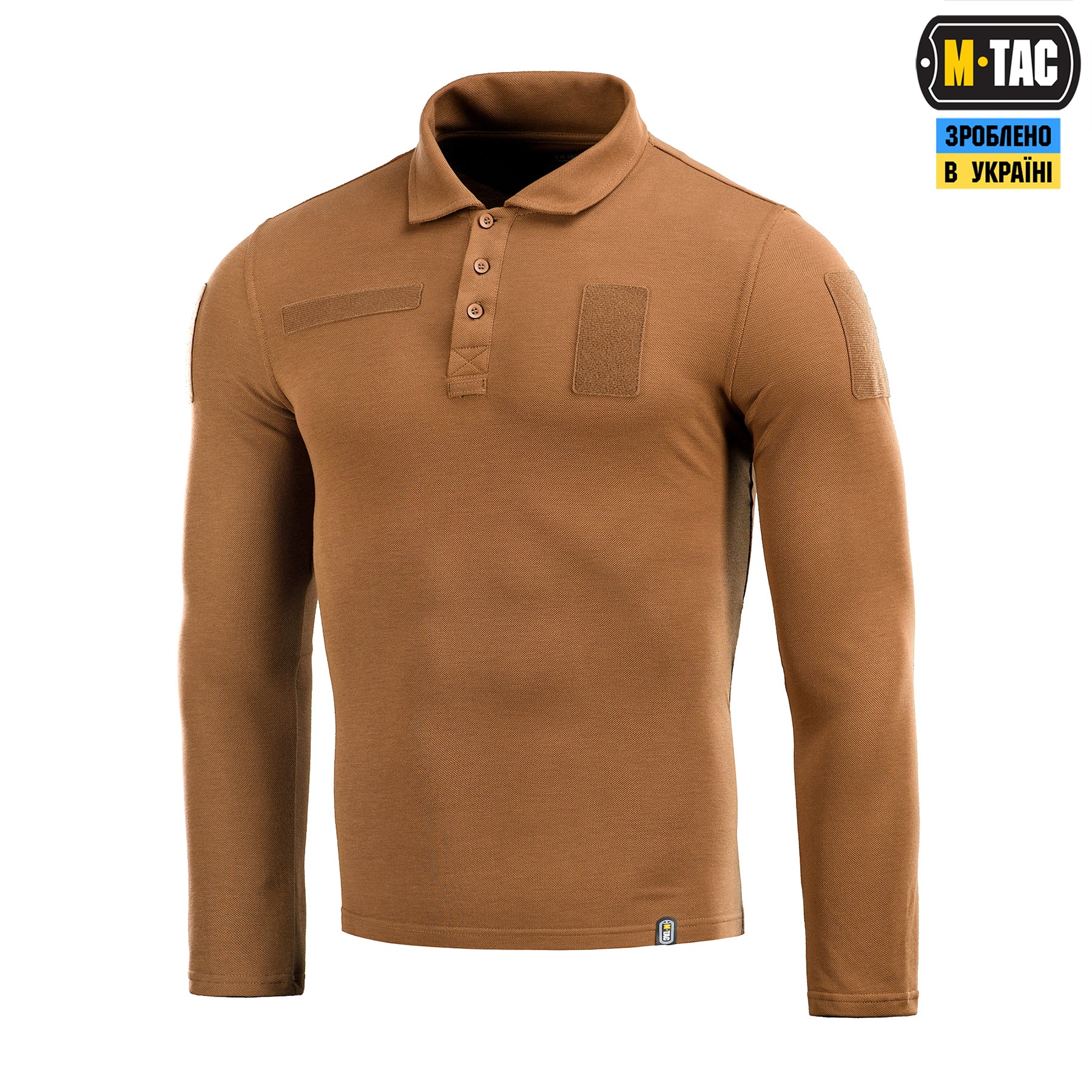 M-Tac поло тактичне довгий рукав 65/35 Coyote Brown