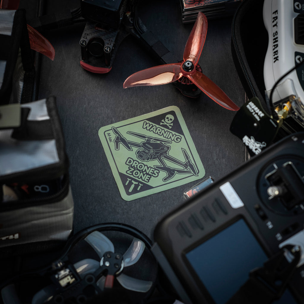 M-Tac наклейка Drones Zone Ranger Green