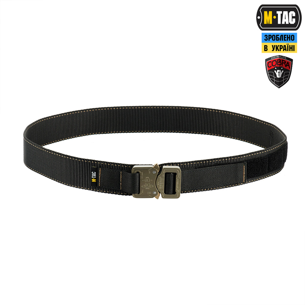 M-Tac ремінь Cobra Buckle Belt Black