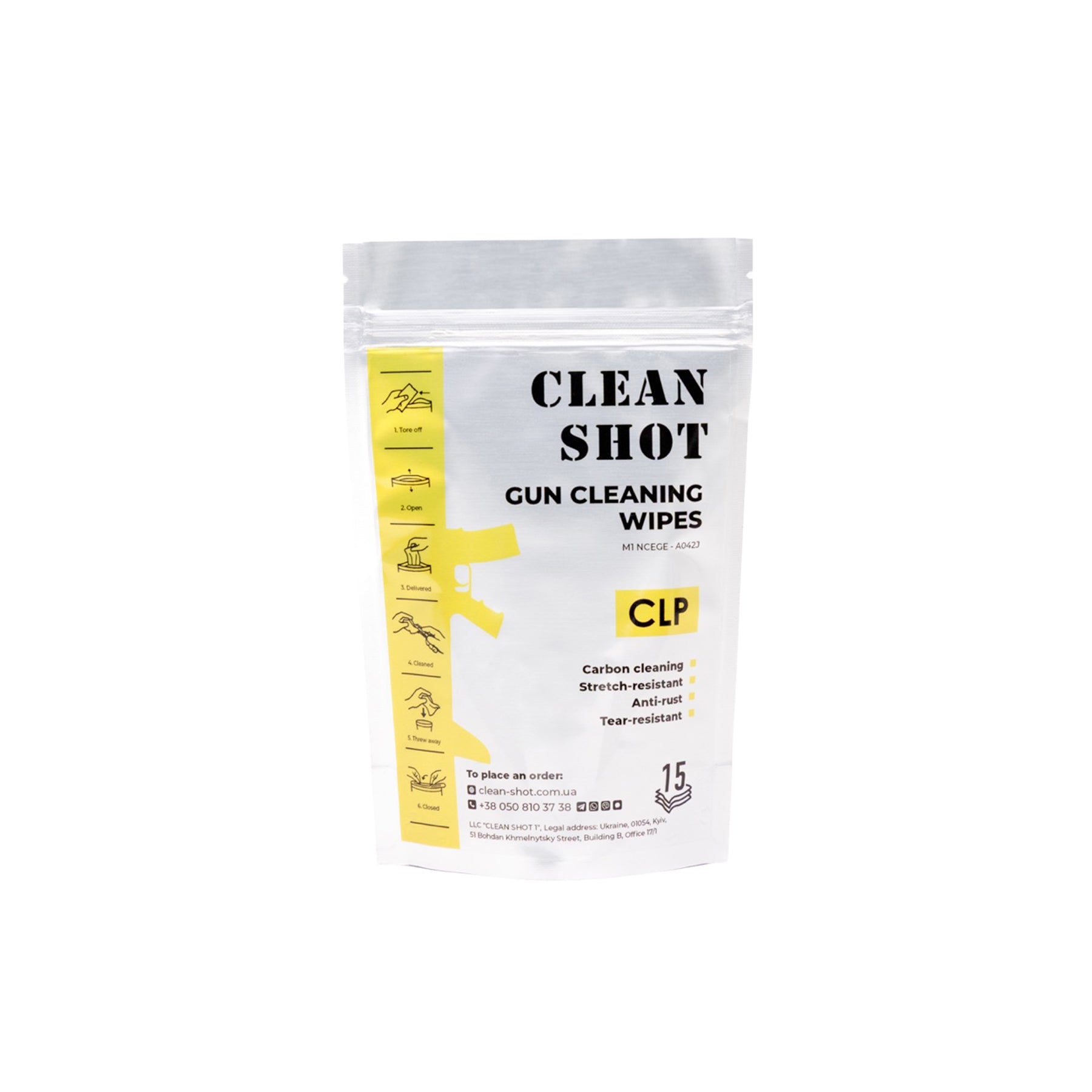 CLP серветка Clean Shot (15 шт)