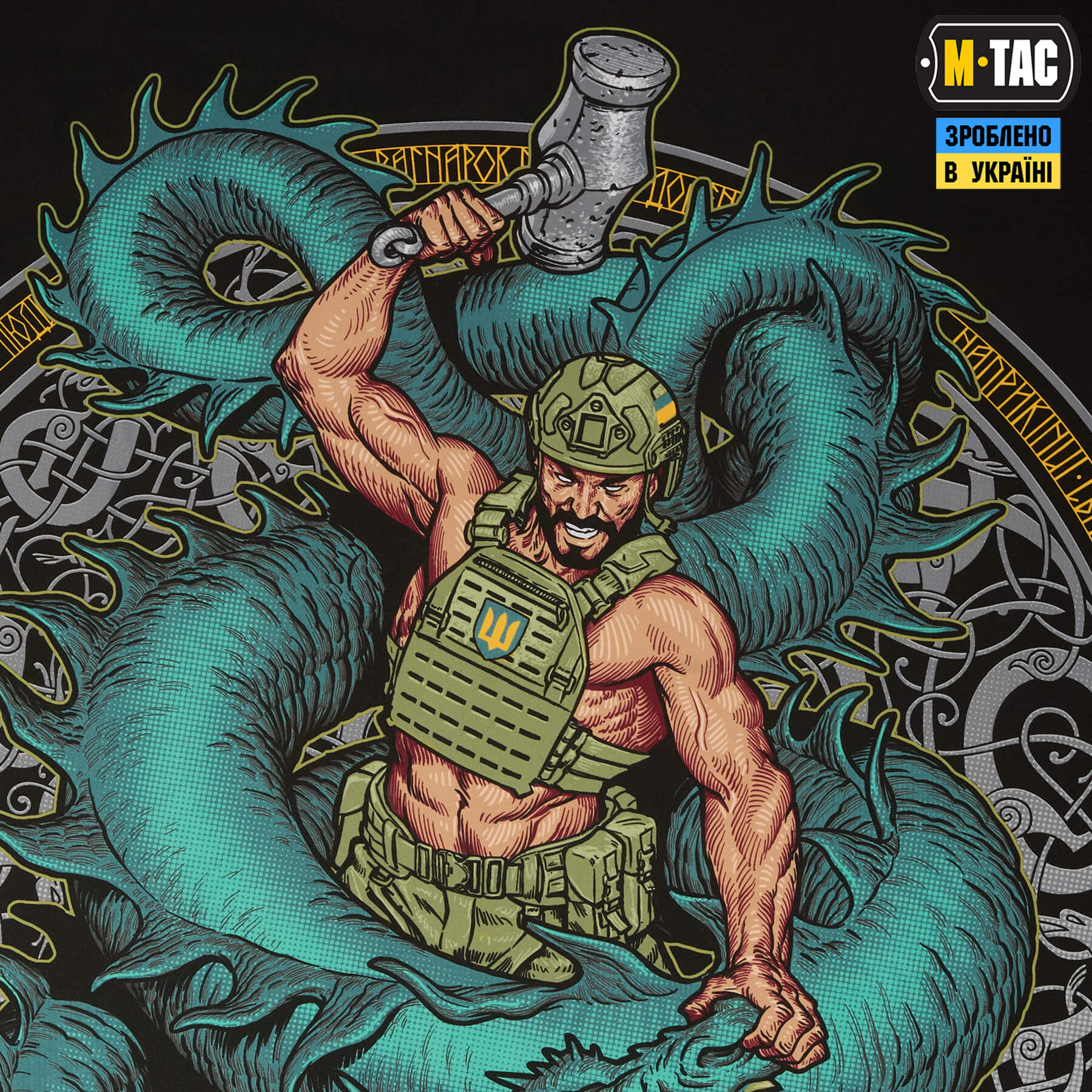 M-Tac банер Ragnarok 900x1300 Black