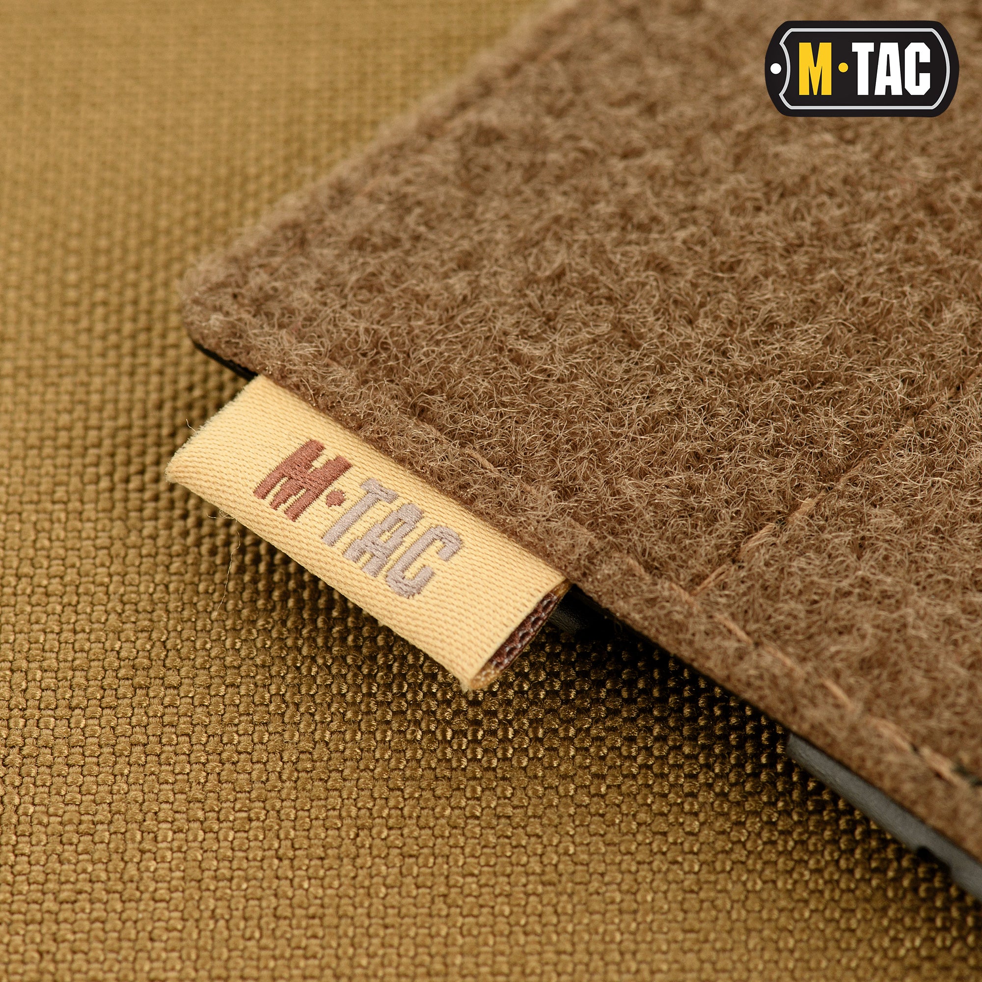 M-Tac панель для нашивок на MOLLE 120x85 Coyote