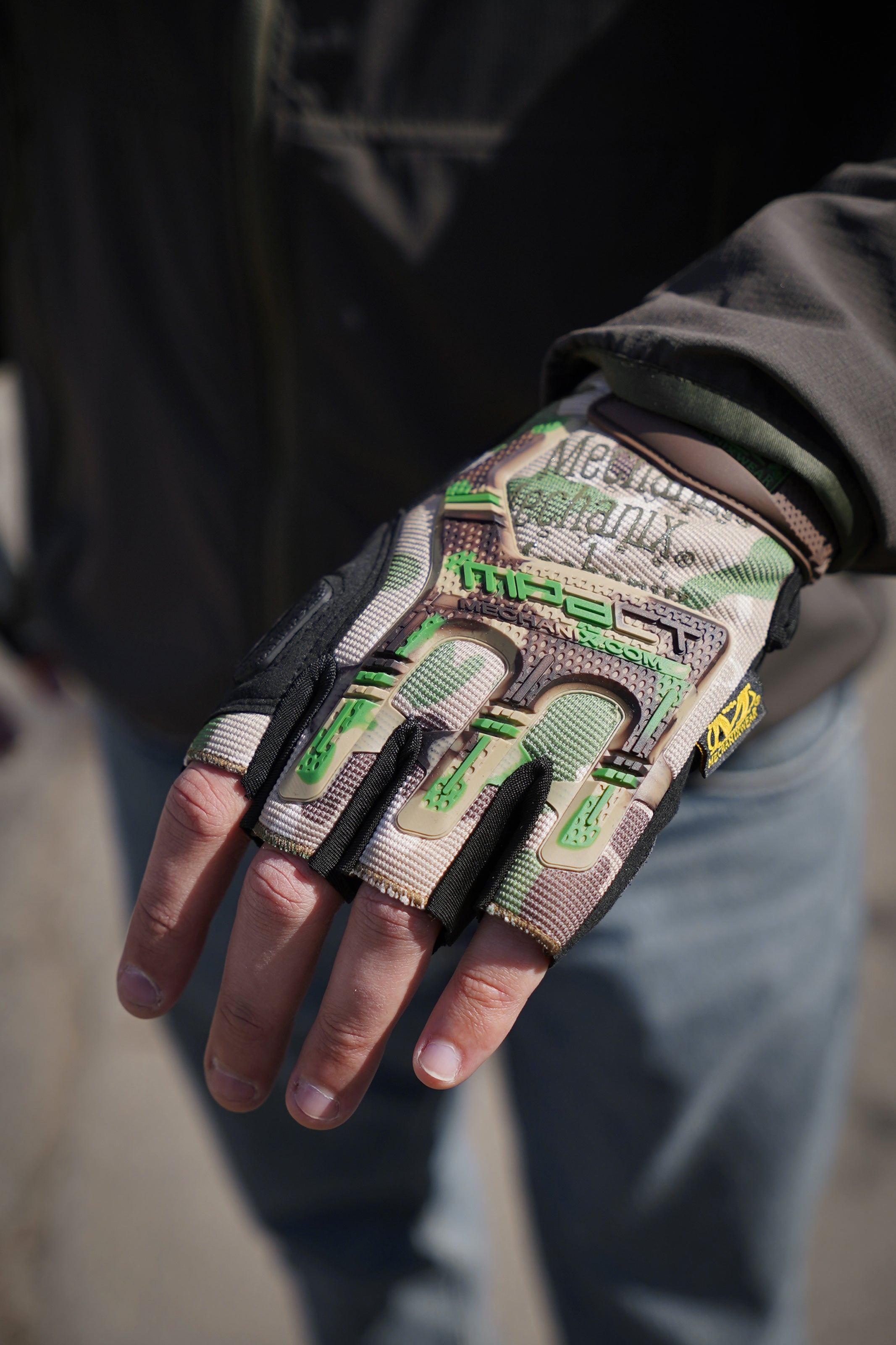 Безпалі рукавиці мультикам Mechanix MXK-2