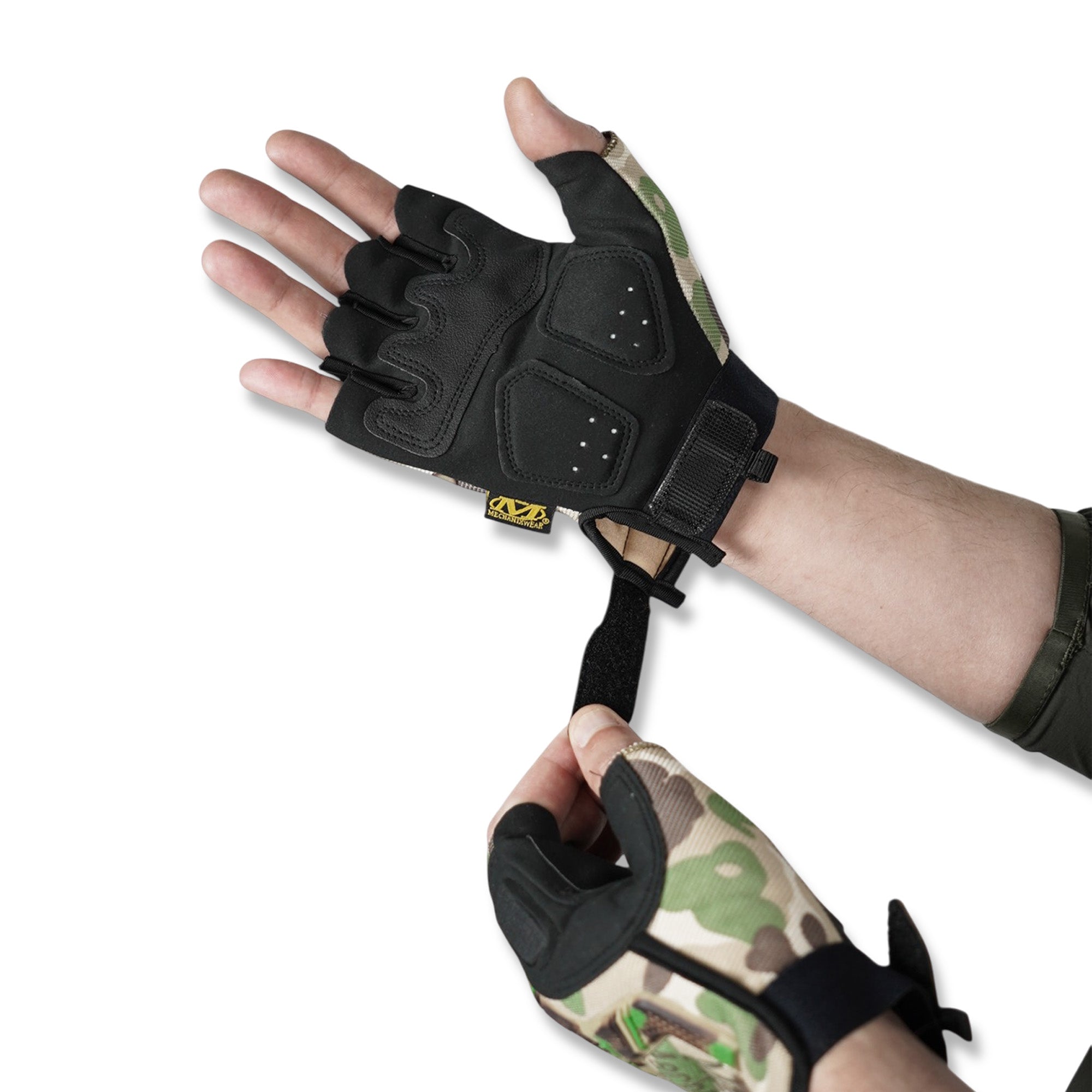 Безпалі рукавиці мультикам Mechanix MXK-2