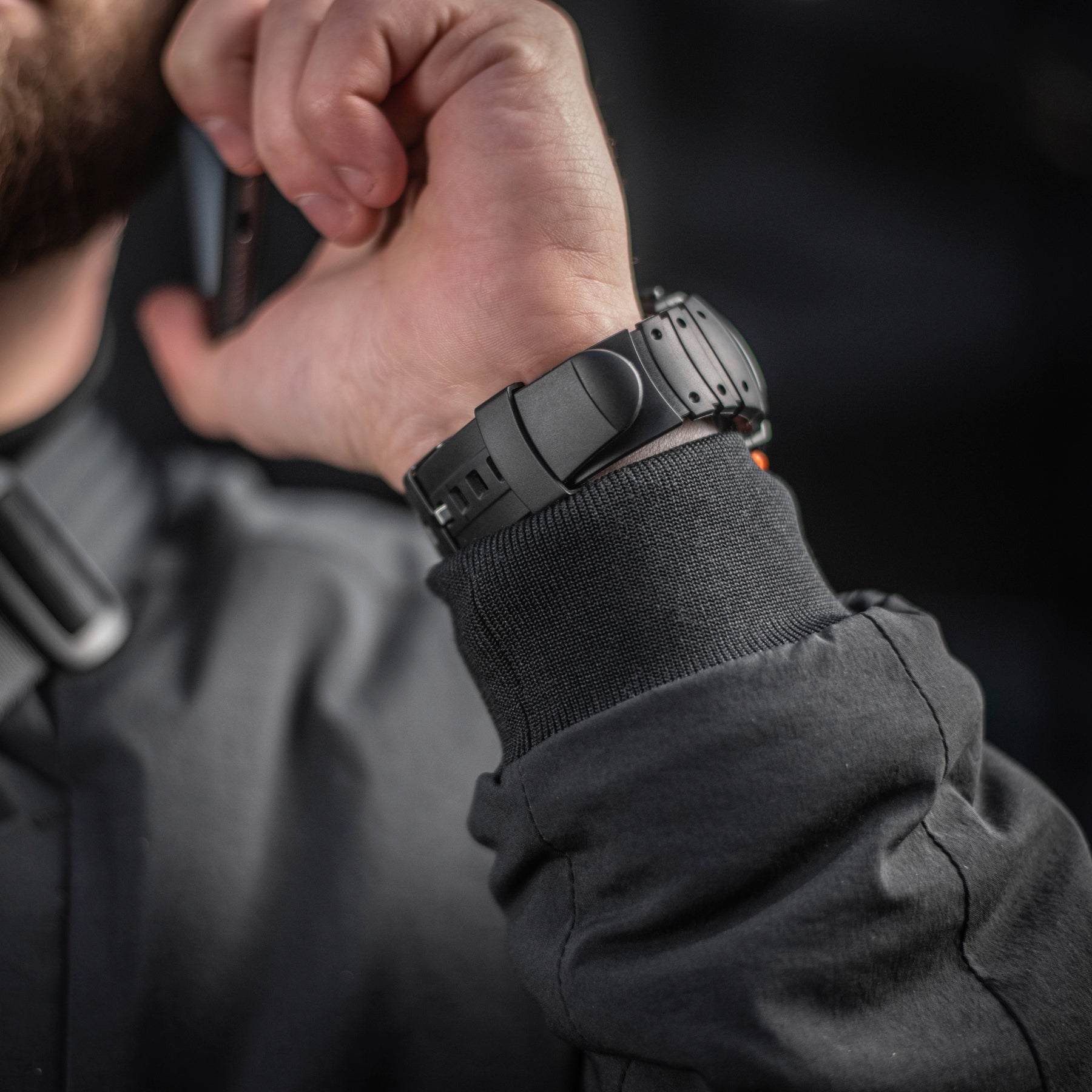 M-Tac годинник тактичний з компасом Black