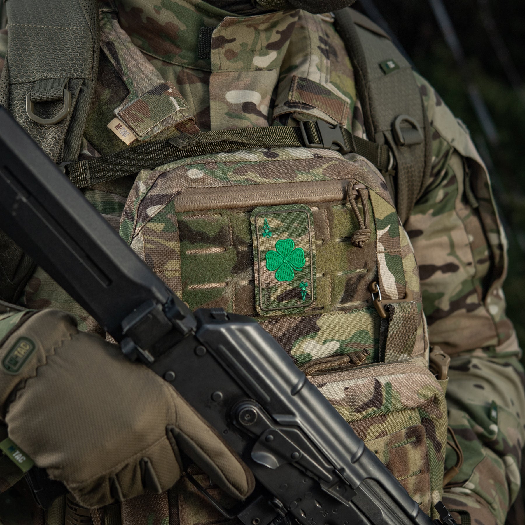 M-Tac нашивка Фартова Карта (вишивка) Multicam