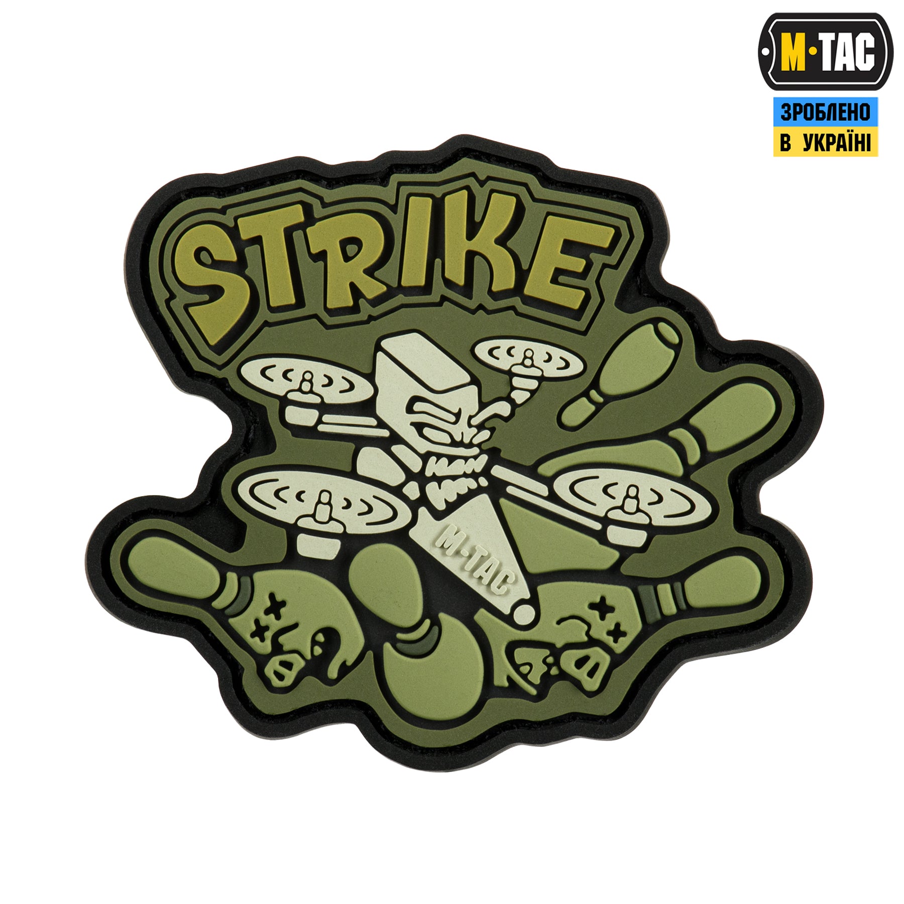 M-Tac нашивка Strike (PVC)