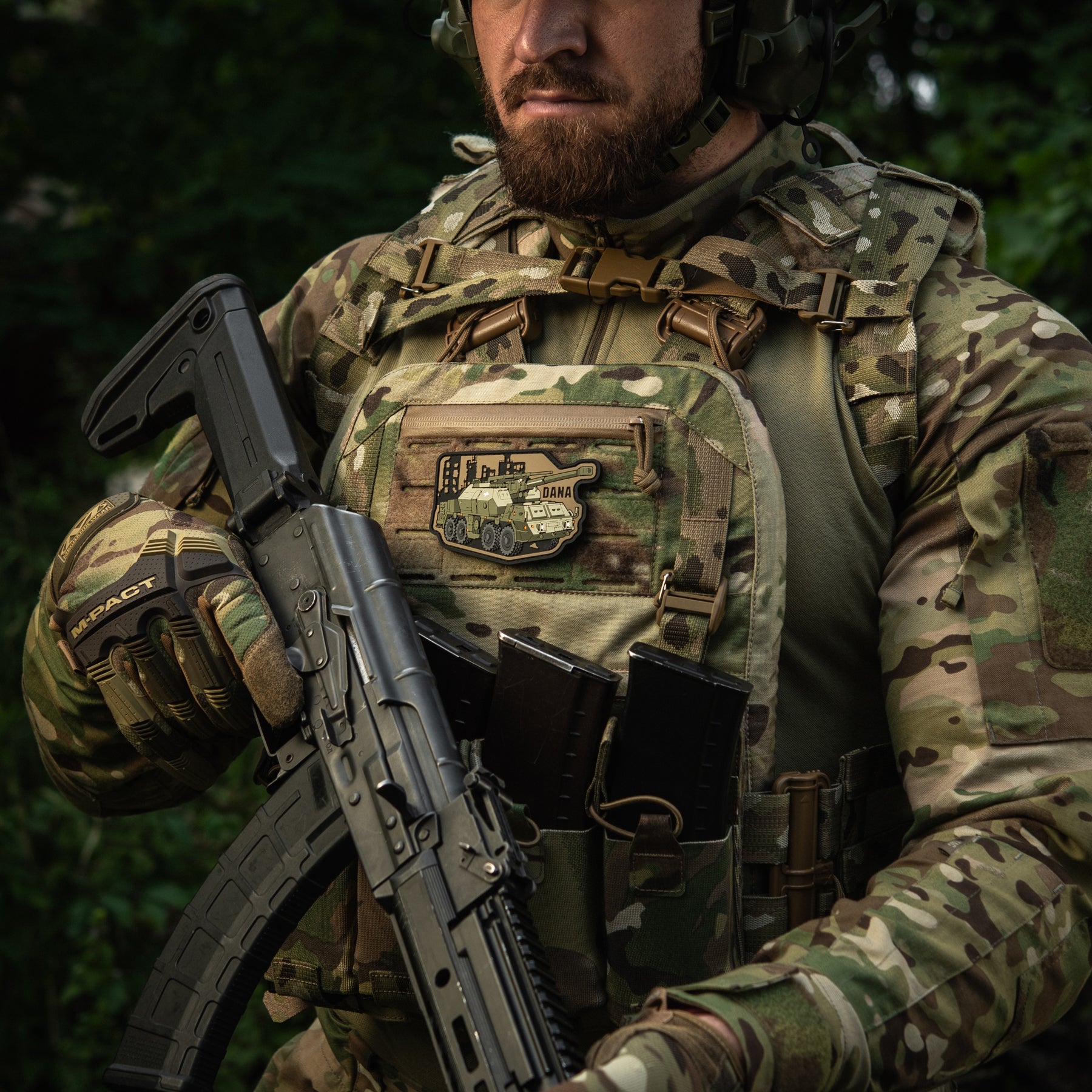 M-Tac нашивка Dana (PVC)