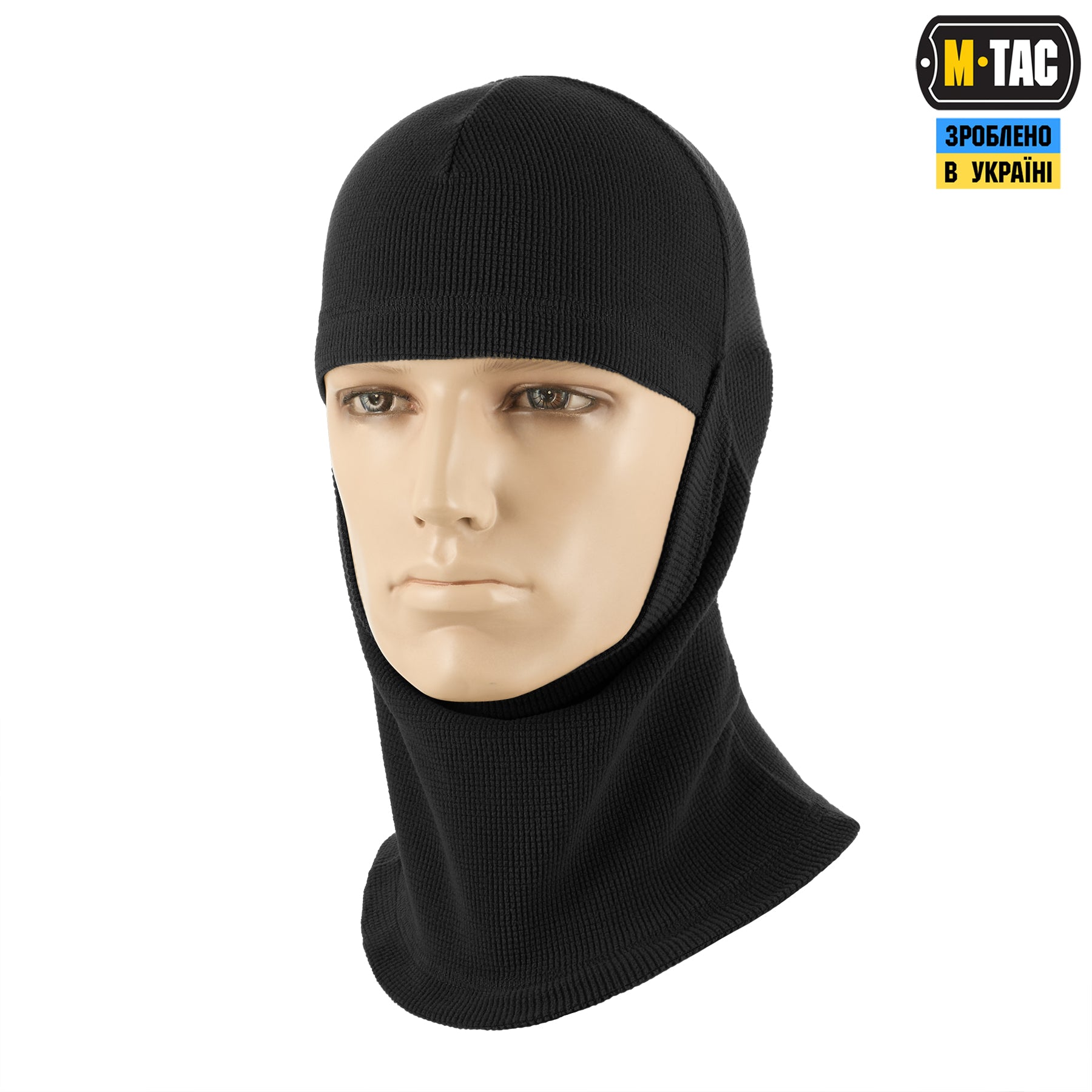 M-Tac балаклава-ніндзя Basic мікрофліс ріп-стоп Black