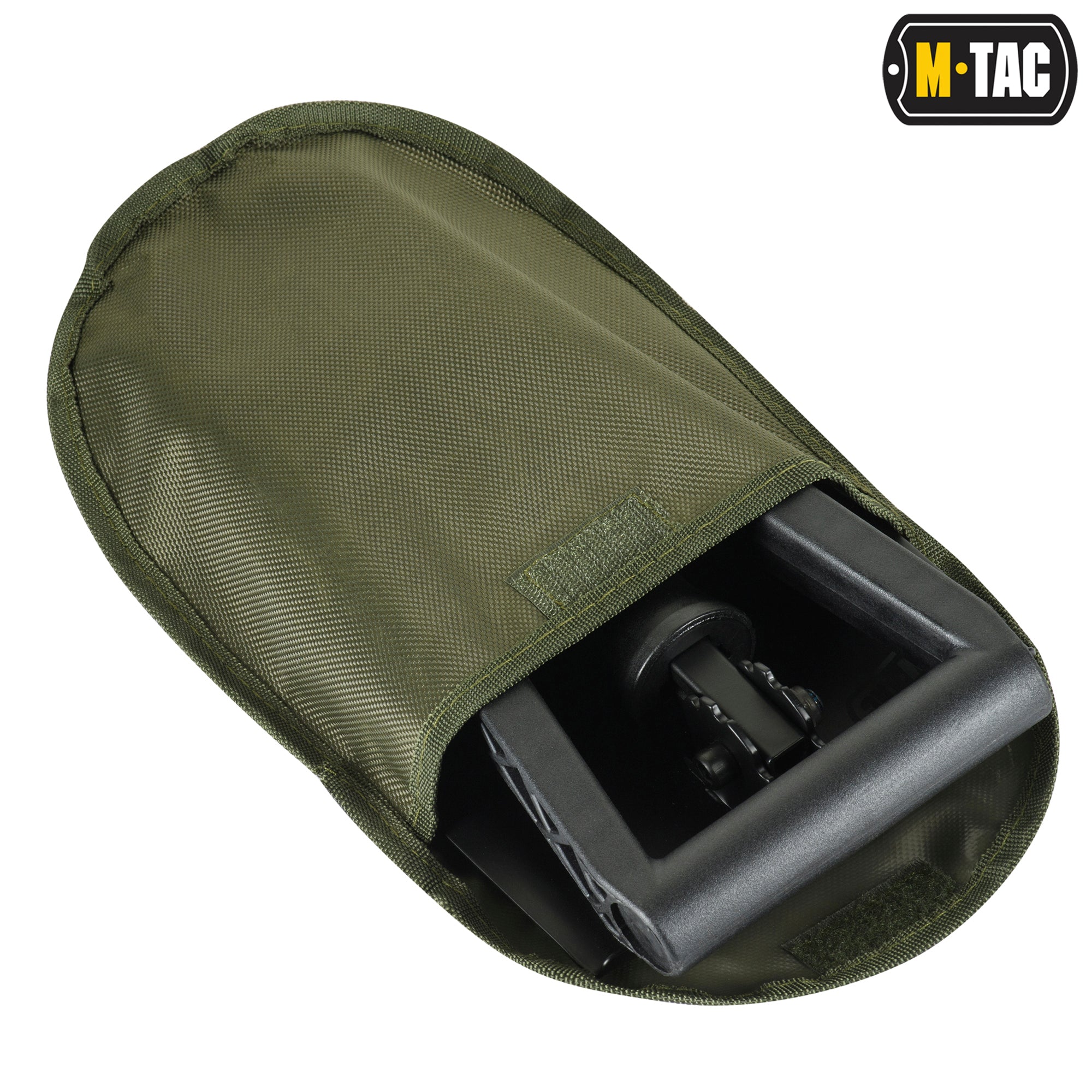 M-Tac лопатка складна з чохлом чорна