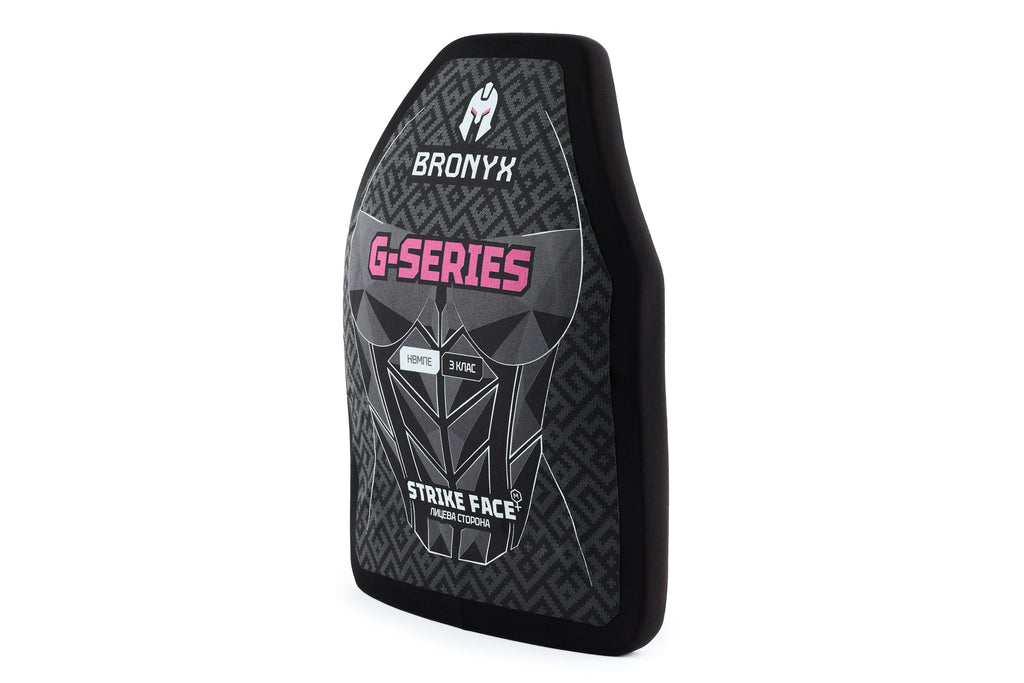 Бронеплити BRONYX G-Series (передня та задня)3 клас захисту ДСТУ НВМПЕ Shooter's Cut (M/25*30)