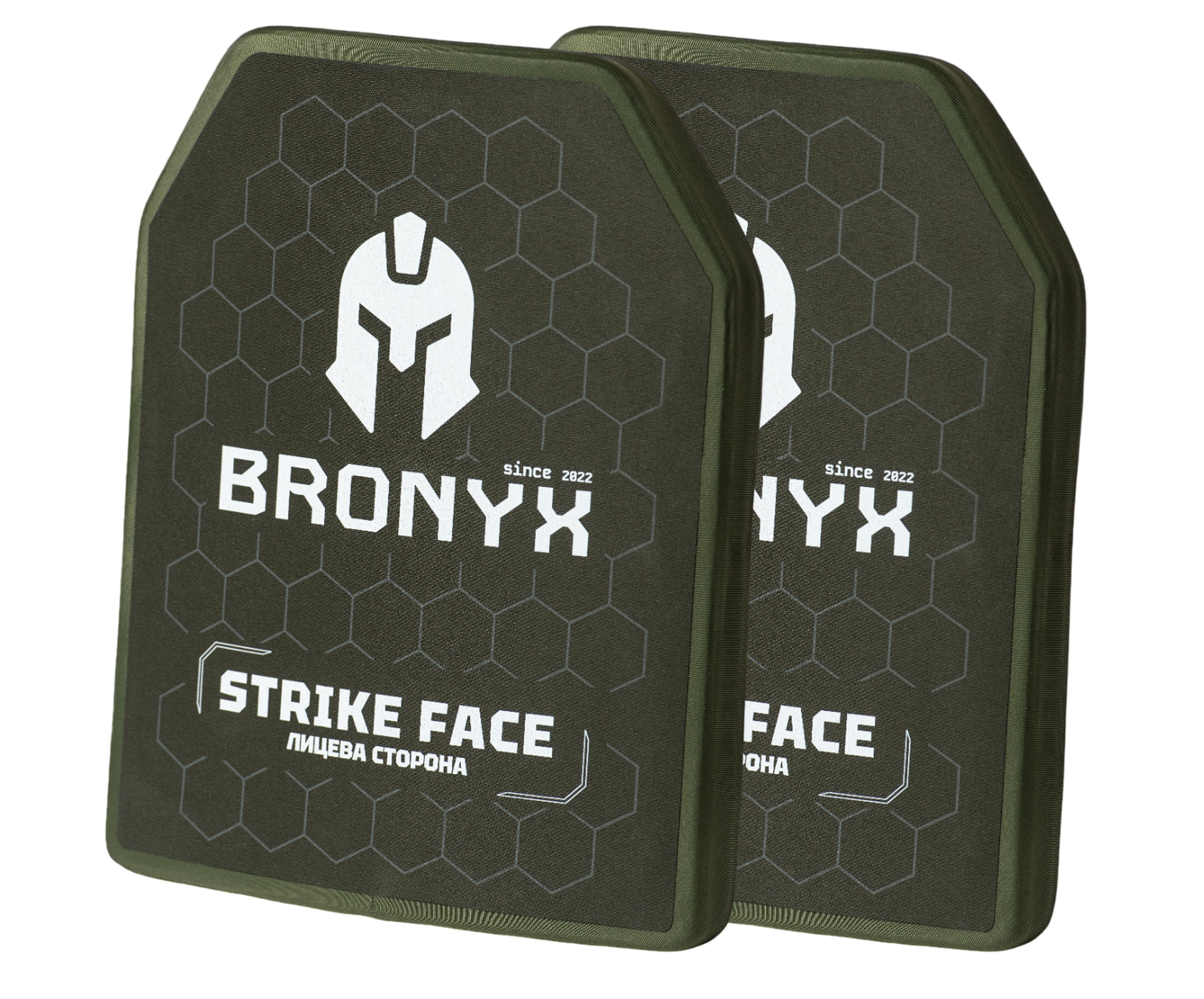 Бронеплити CAP6-L (3.25 кг) (6 клас) BRONYX 260*330 (одна площина) 2шт