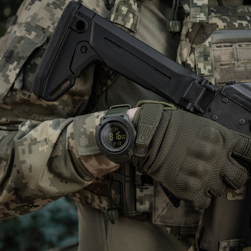M-Tac годинник тактичний з компасом 2095 Army Green