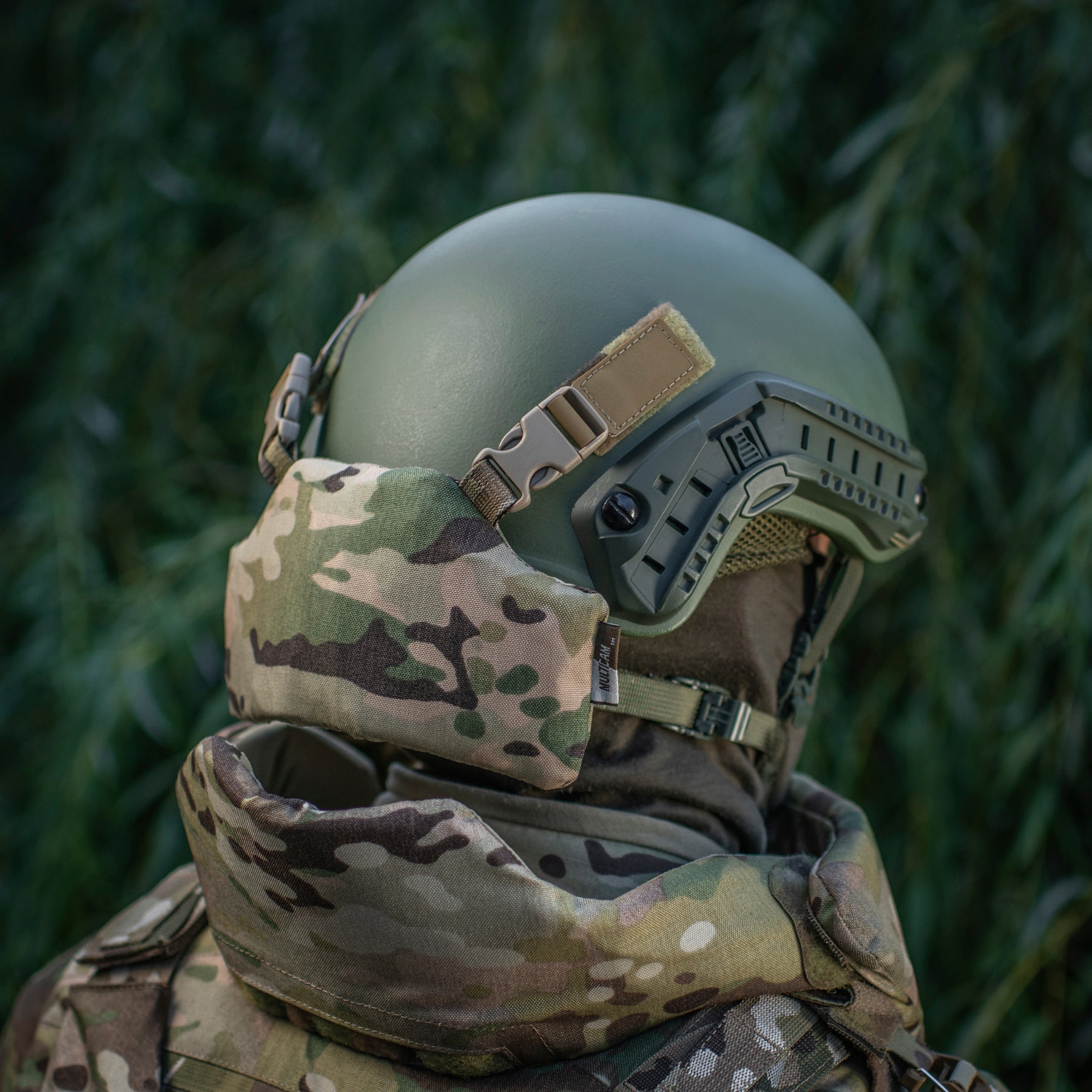 M-Tac Балістичний захист потилиці з кріпленням на шолом 1 класс захисту Multicam