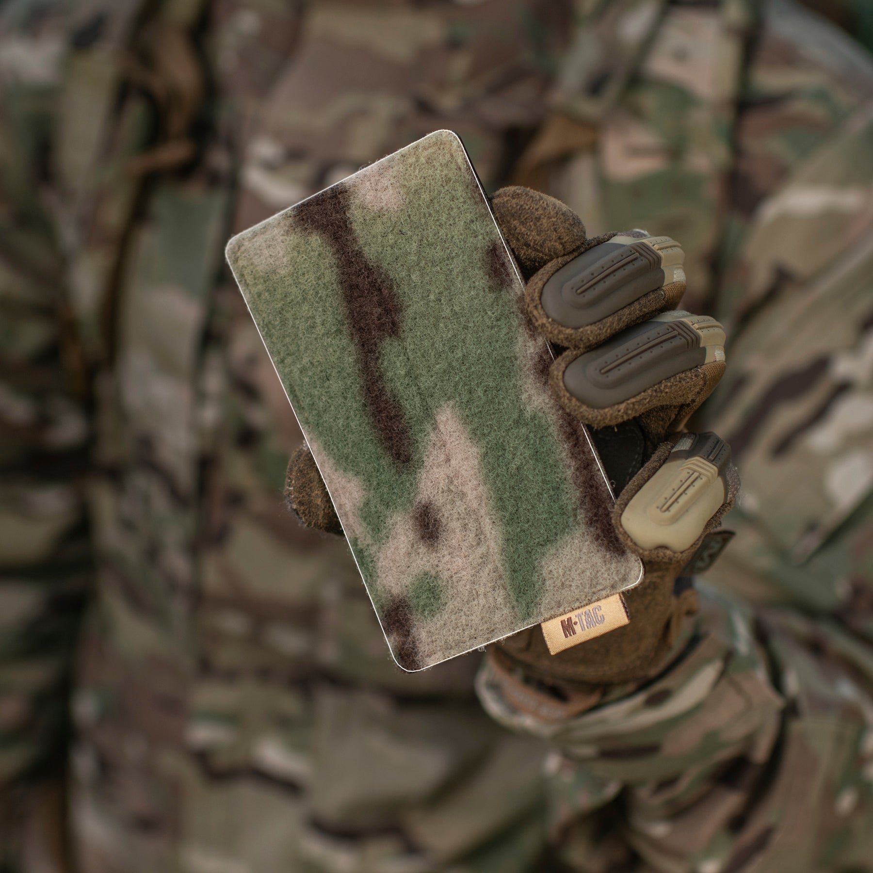 M-Tac панель для нашивок на MOLLE 80x135 Multicam