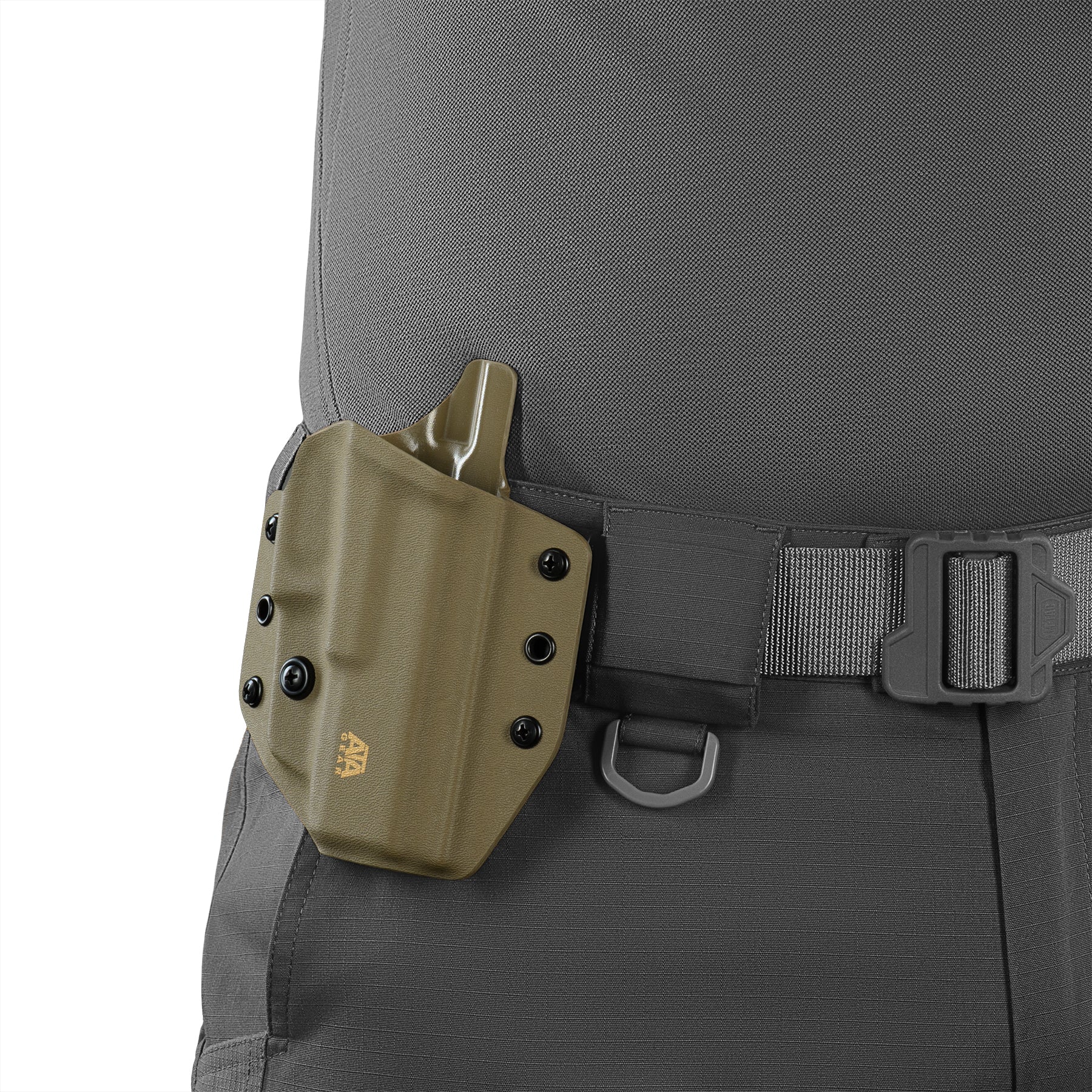 ATA Gear кобура модель Hit Factor ver.1 для зброї Glock - 17/22/47 Flat Dark Earth - Spring правша