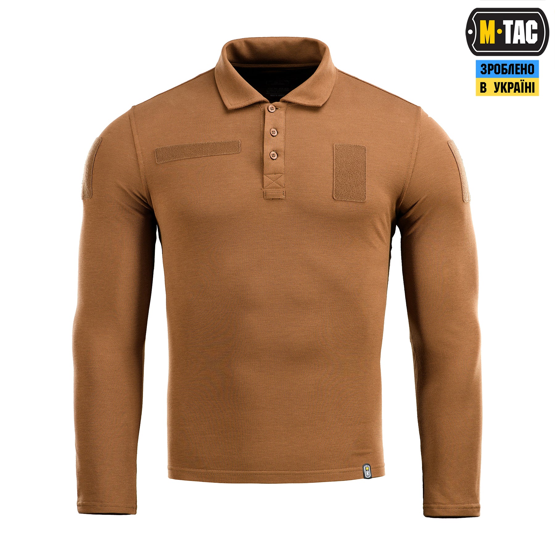 M-Tac поло тактичне довгий рукав 65/35 Coyote Brown