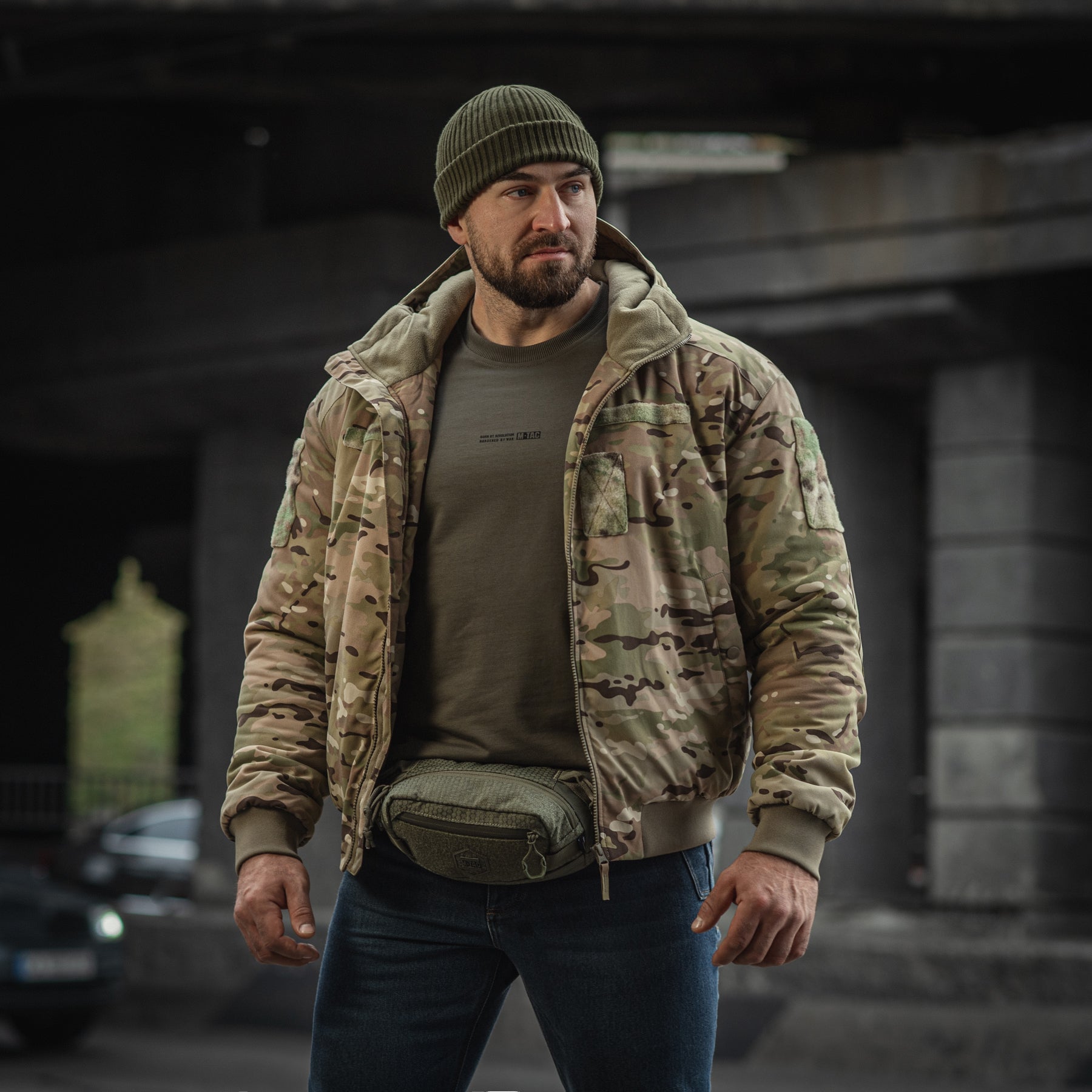 M-Tac куртка MA-1 Hooded Military MC