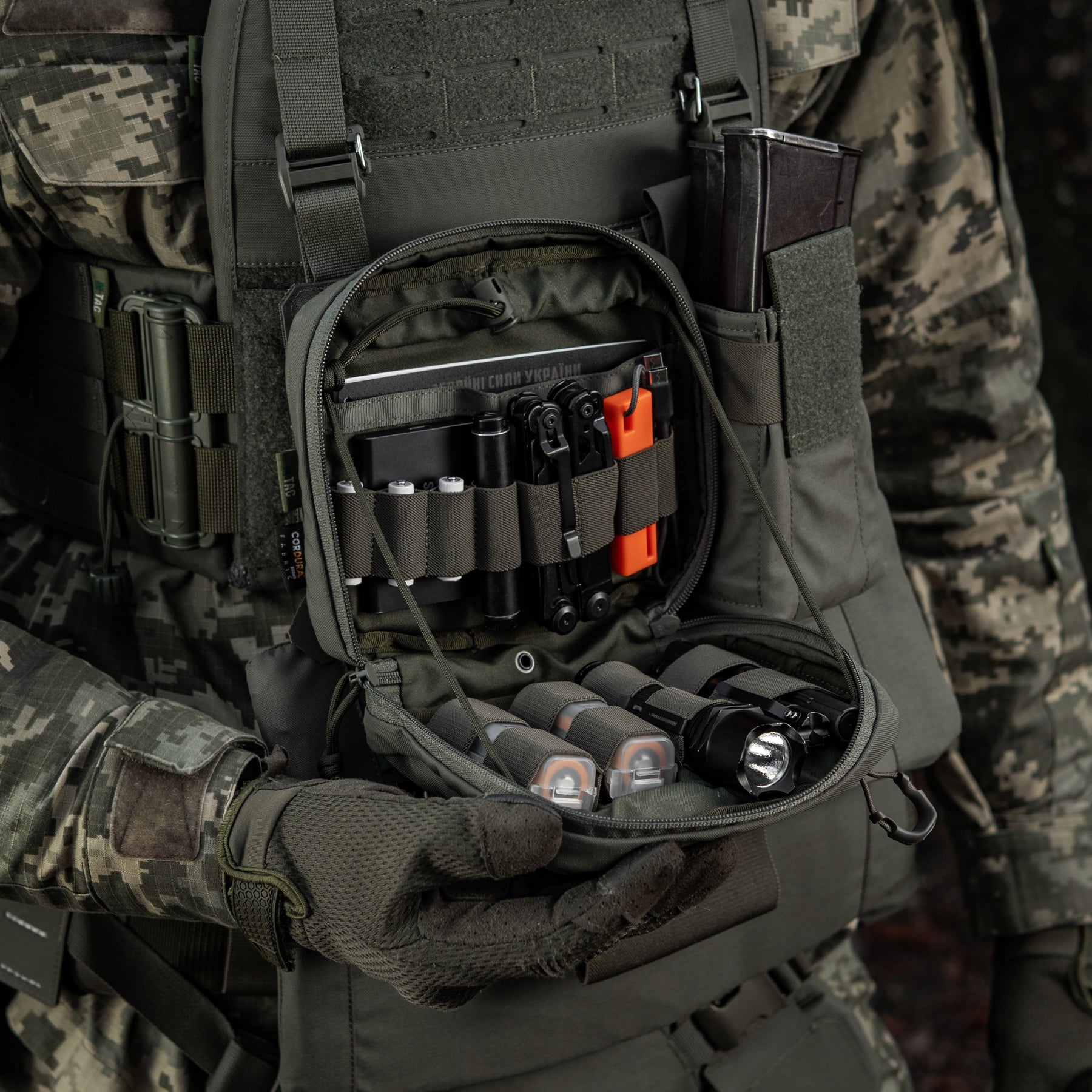 M-Tac підсумок органайзер Elite Ranger Green