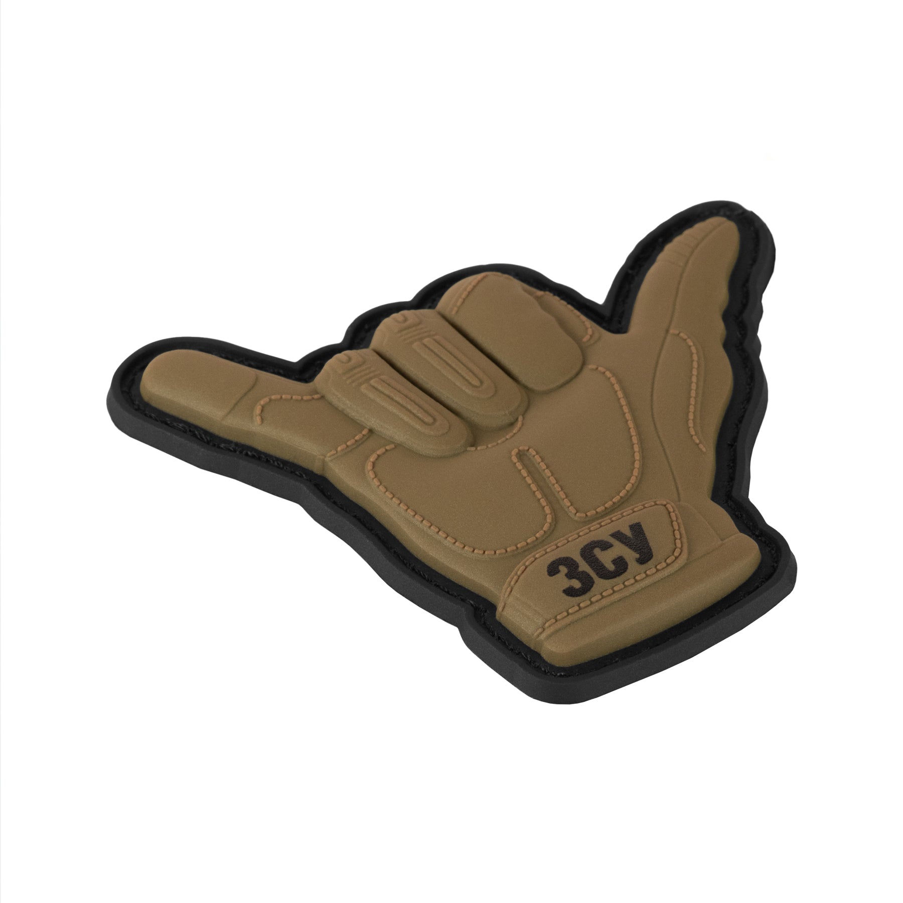 Нашивка Shaka PVC Coyote