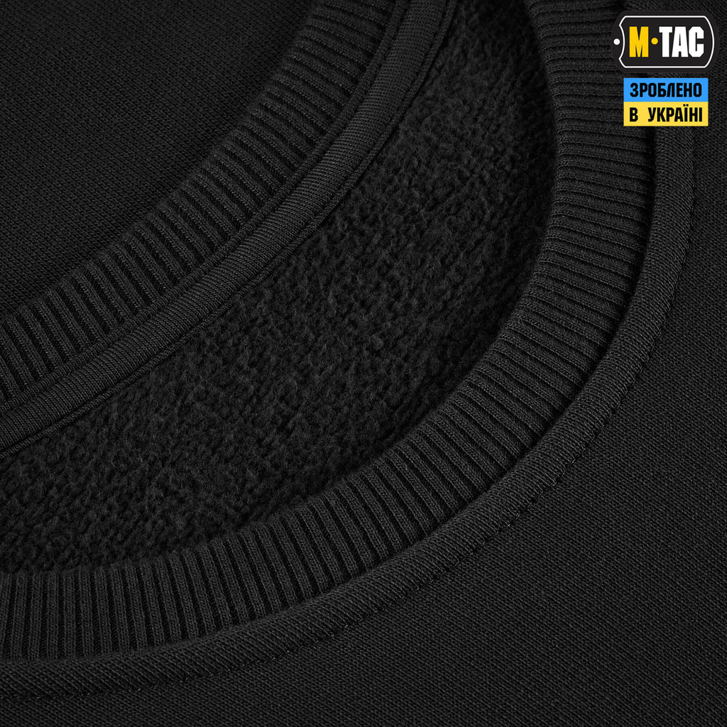 M-Tac світшот Nylon Pocket Cotton Hard Black
