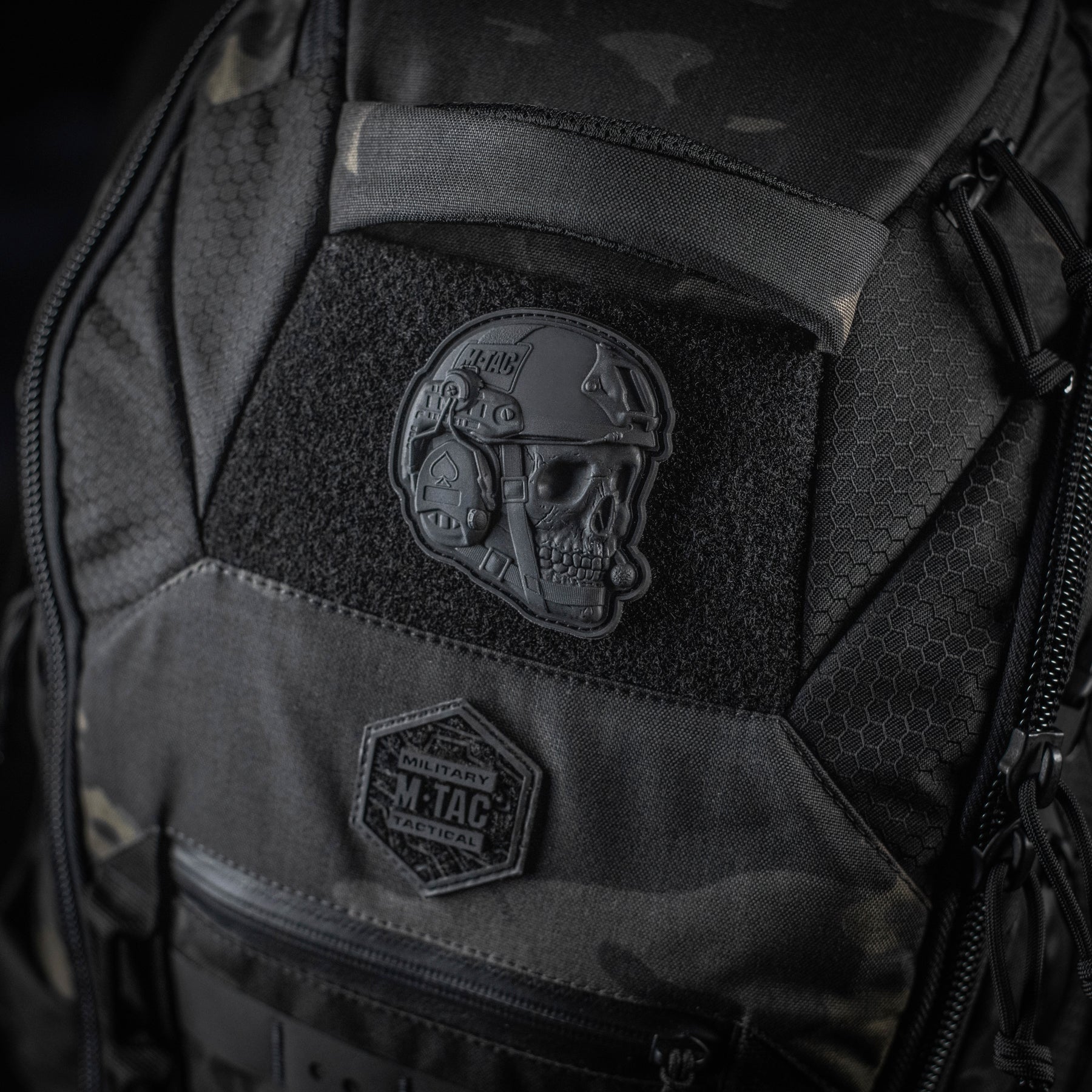 M-Tac нашивка Operator 3D PVC Black