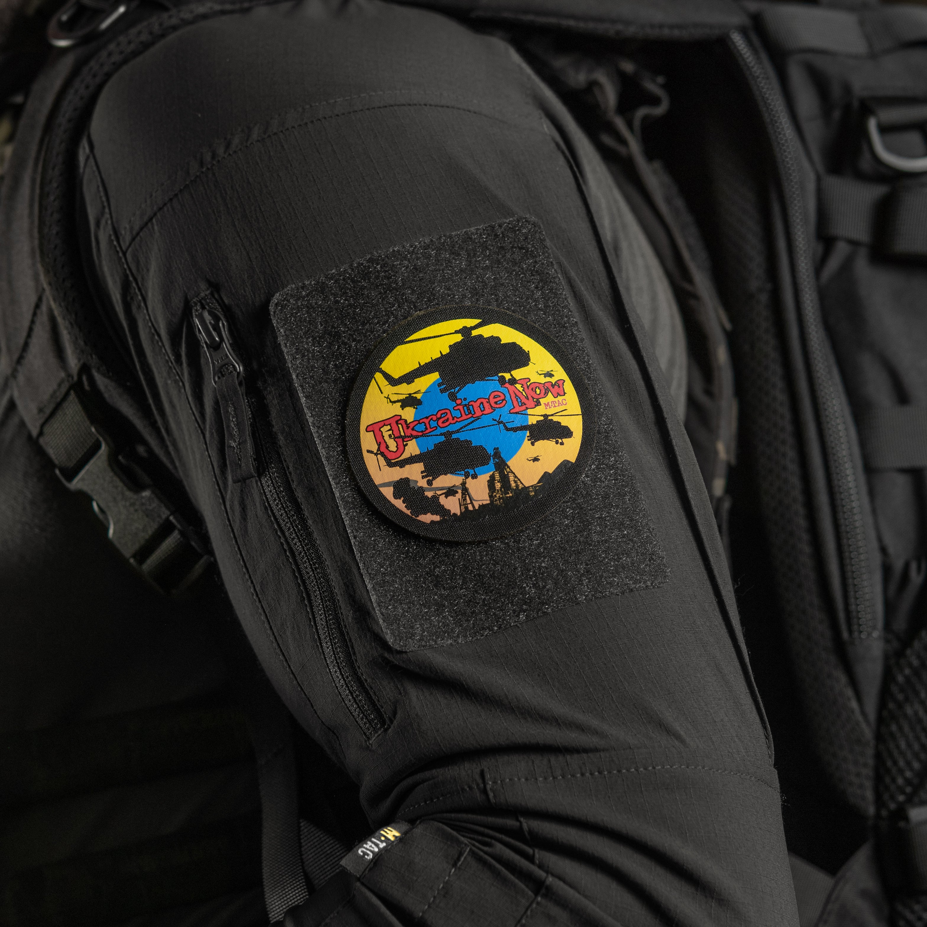 M-Tac нашивка Ukraine Now Black