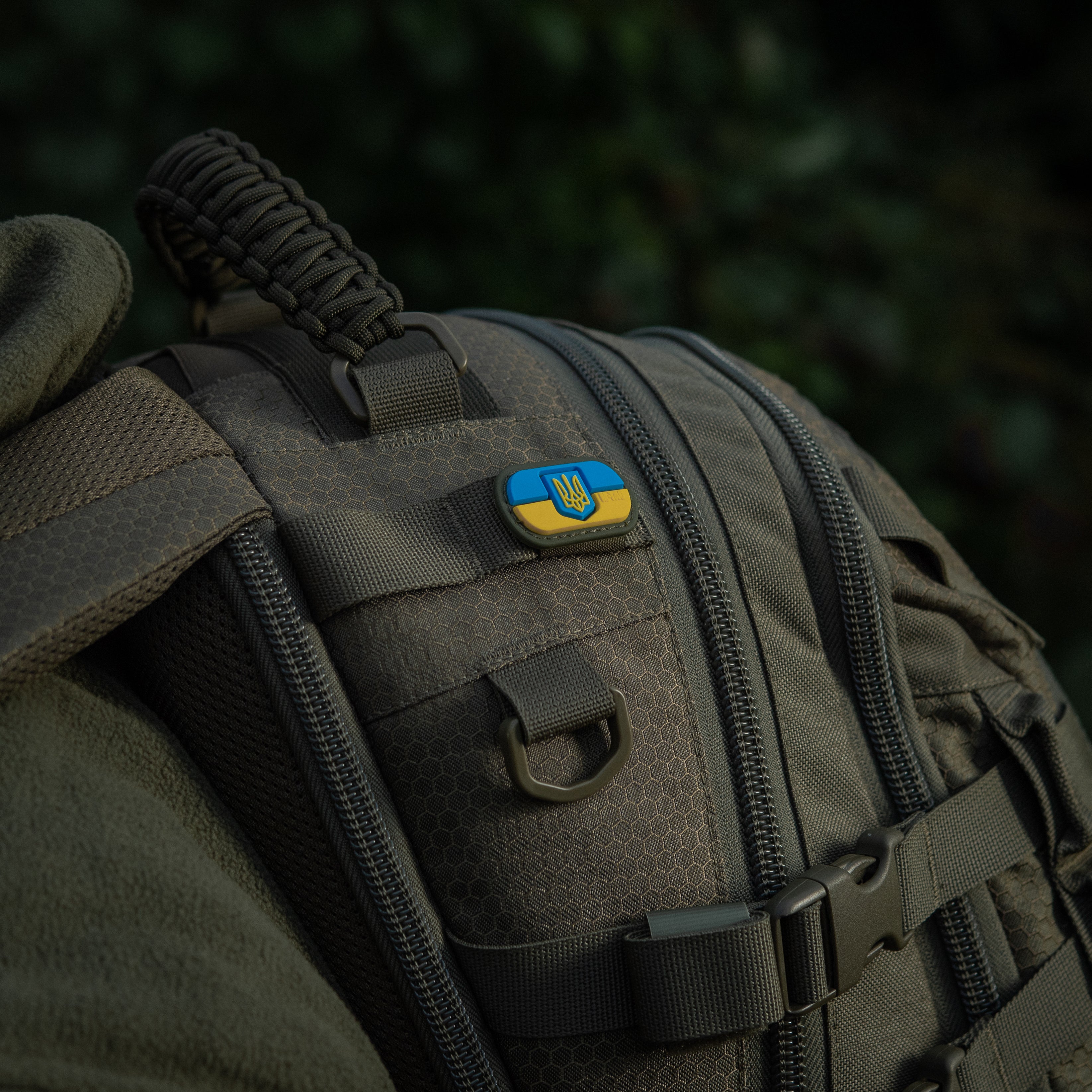 M-Tac MOLLE Patch Прапор України з гербом PVC Full Color/Ranger Green