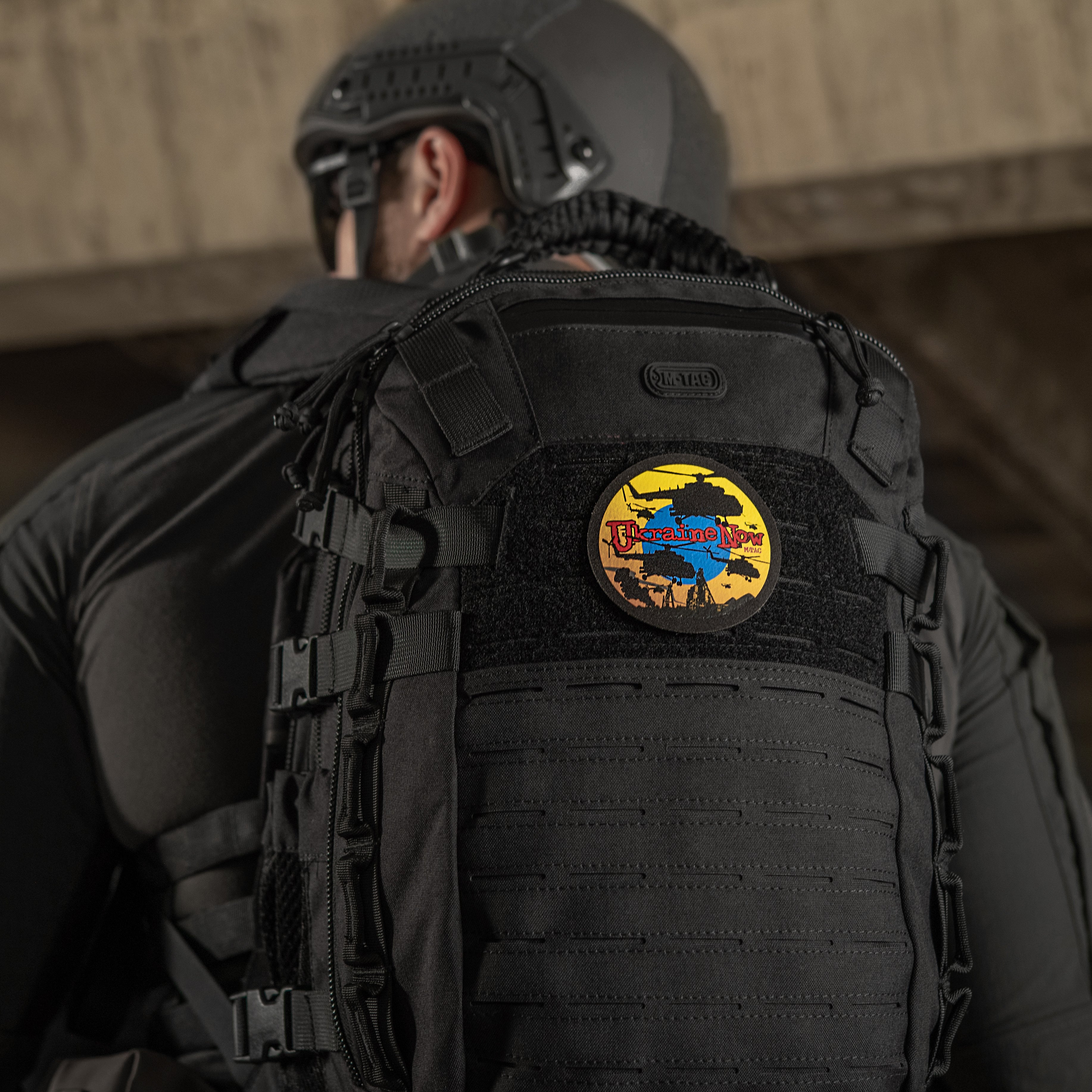 M-Tac нашивка Ukraine Now Black