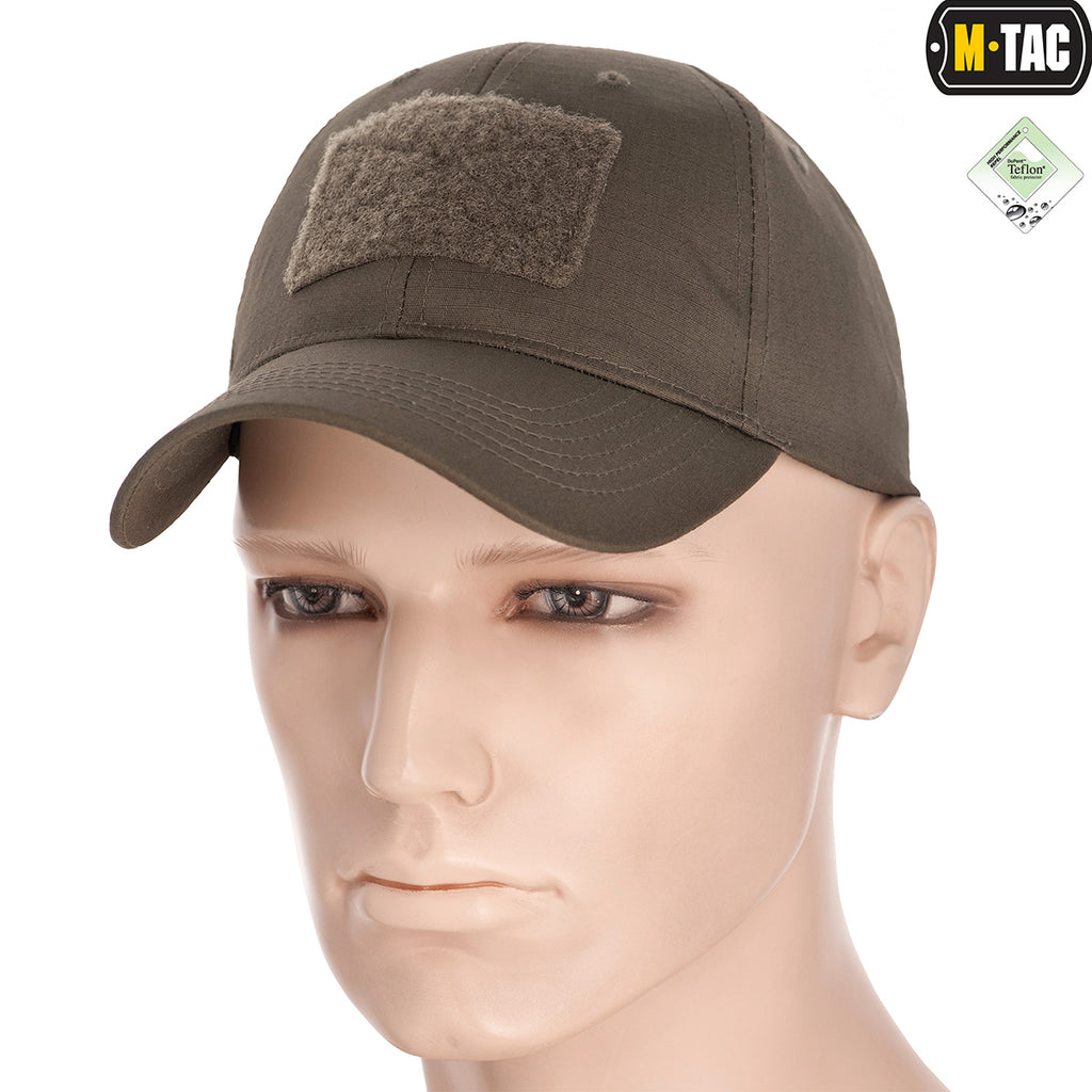 M-Tac бейсболка з липучкою Flex ріп-стоп Dark Olive