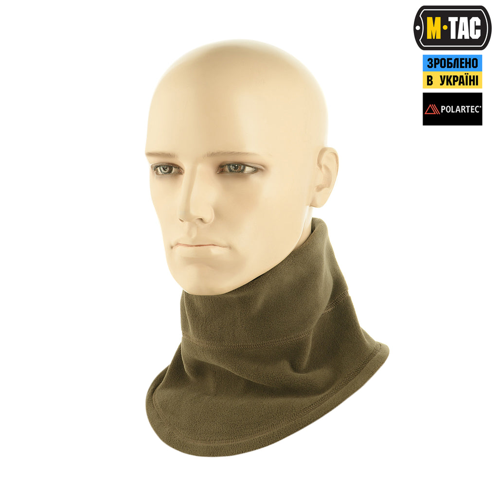 M-Tac шарф-труба анатомічний з затяжкою Polartec Dark Olive